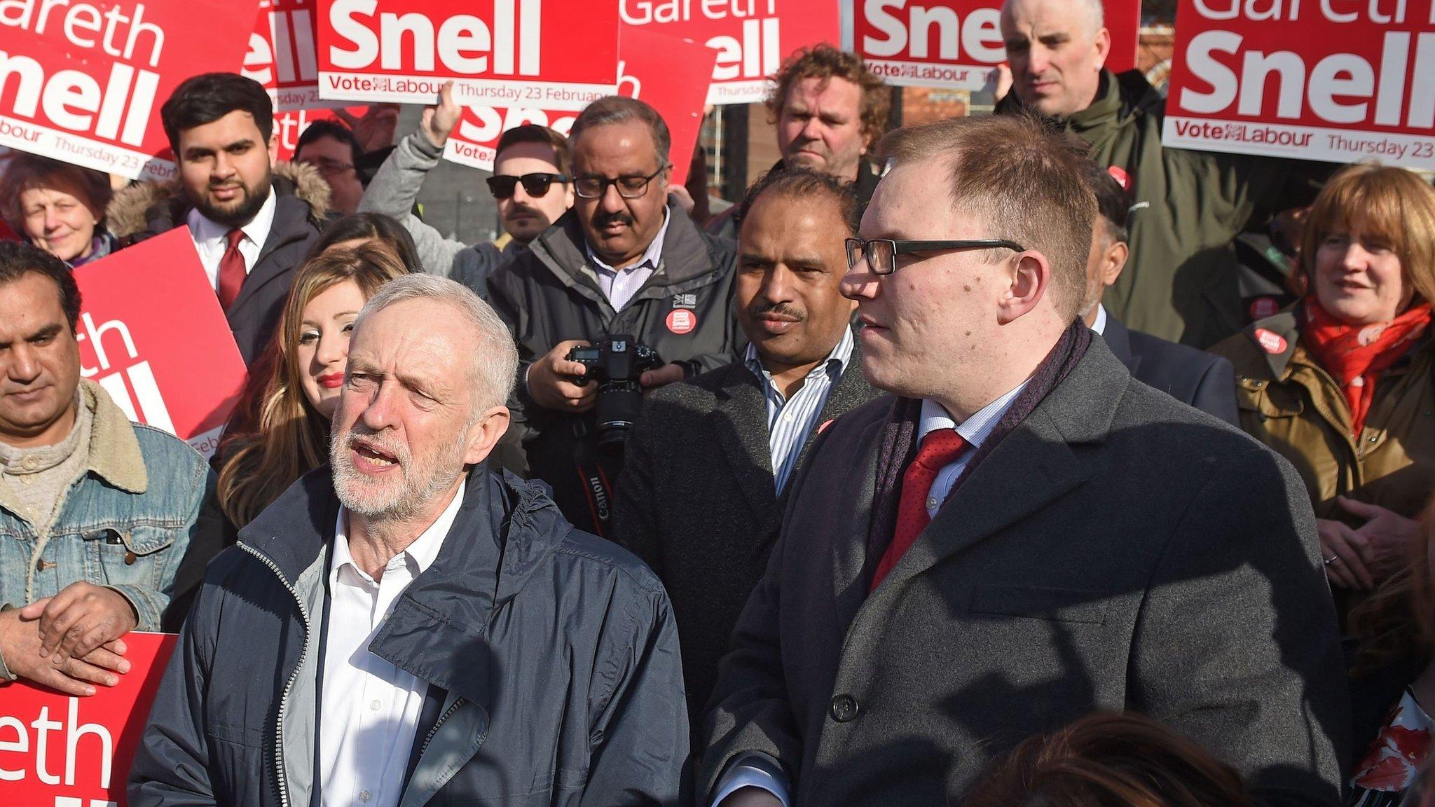 Jeremy Corbyn in Stoke