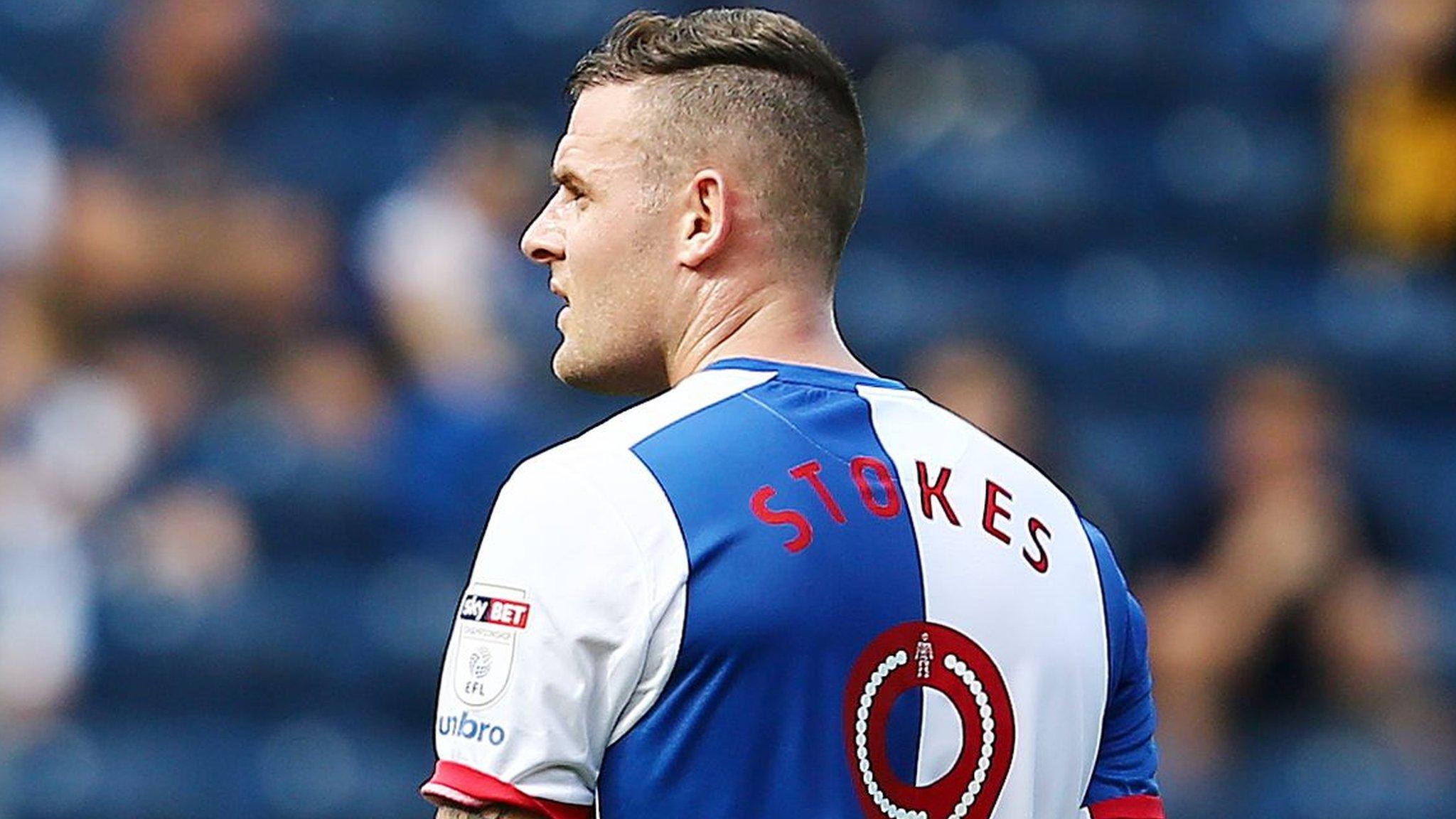 Anthony Stokes in Blackburn Rovers colours