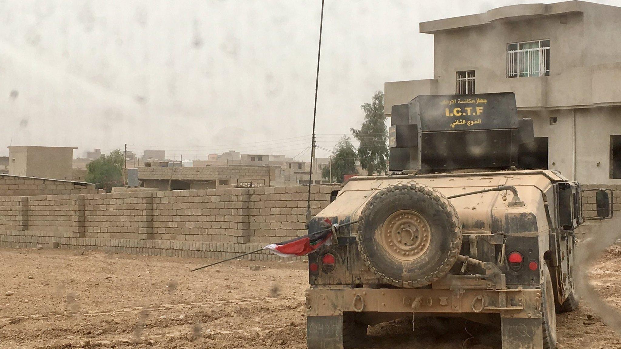 Iraqi troops push into Mosul's eastern outskirts (1 November 2016)