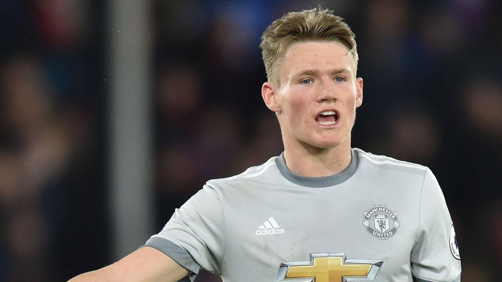 Manchester United's Scott McTominay