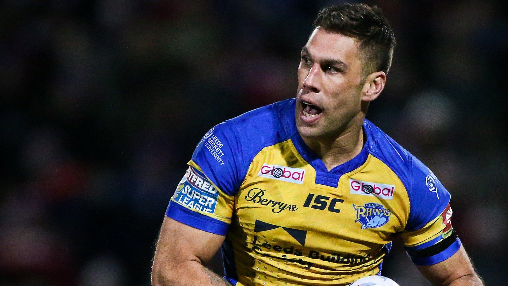 Joel Moon in action for Leeds Rhinos