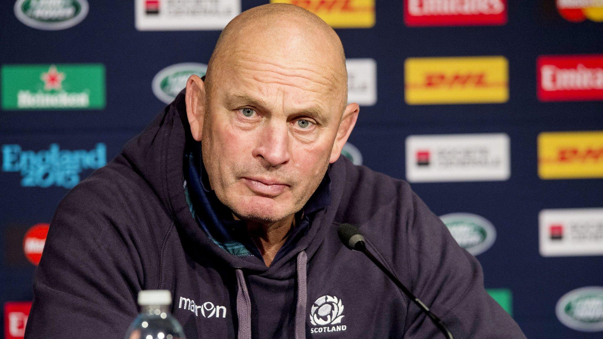 Scotland head coach Vern Cotter