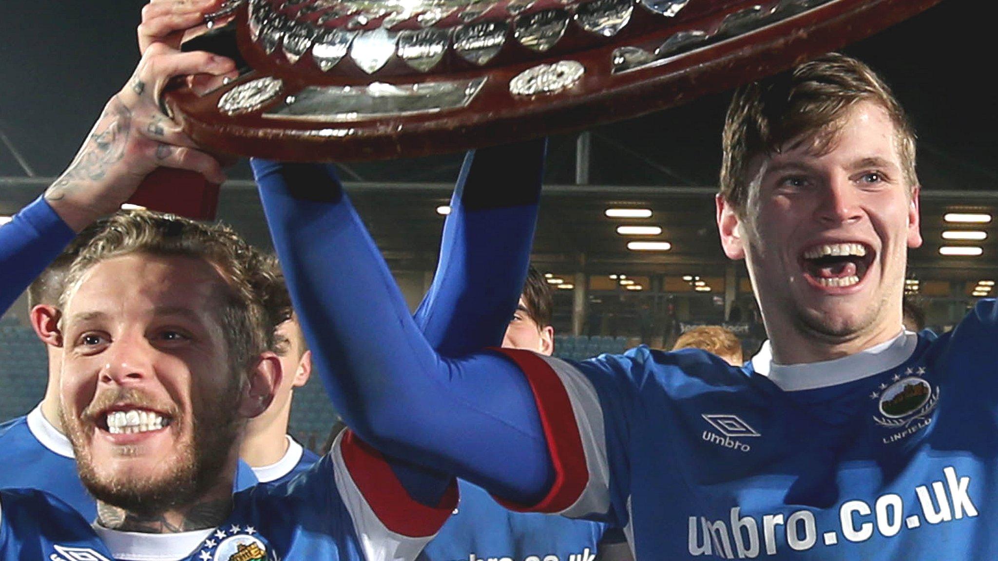 Linfield beat Crusaders 3-1 in the Shield final