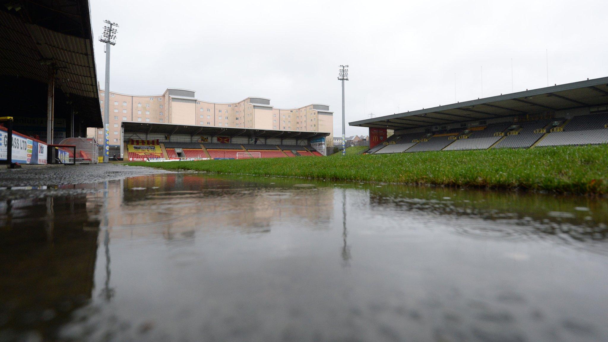 The game at Firhill is off