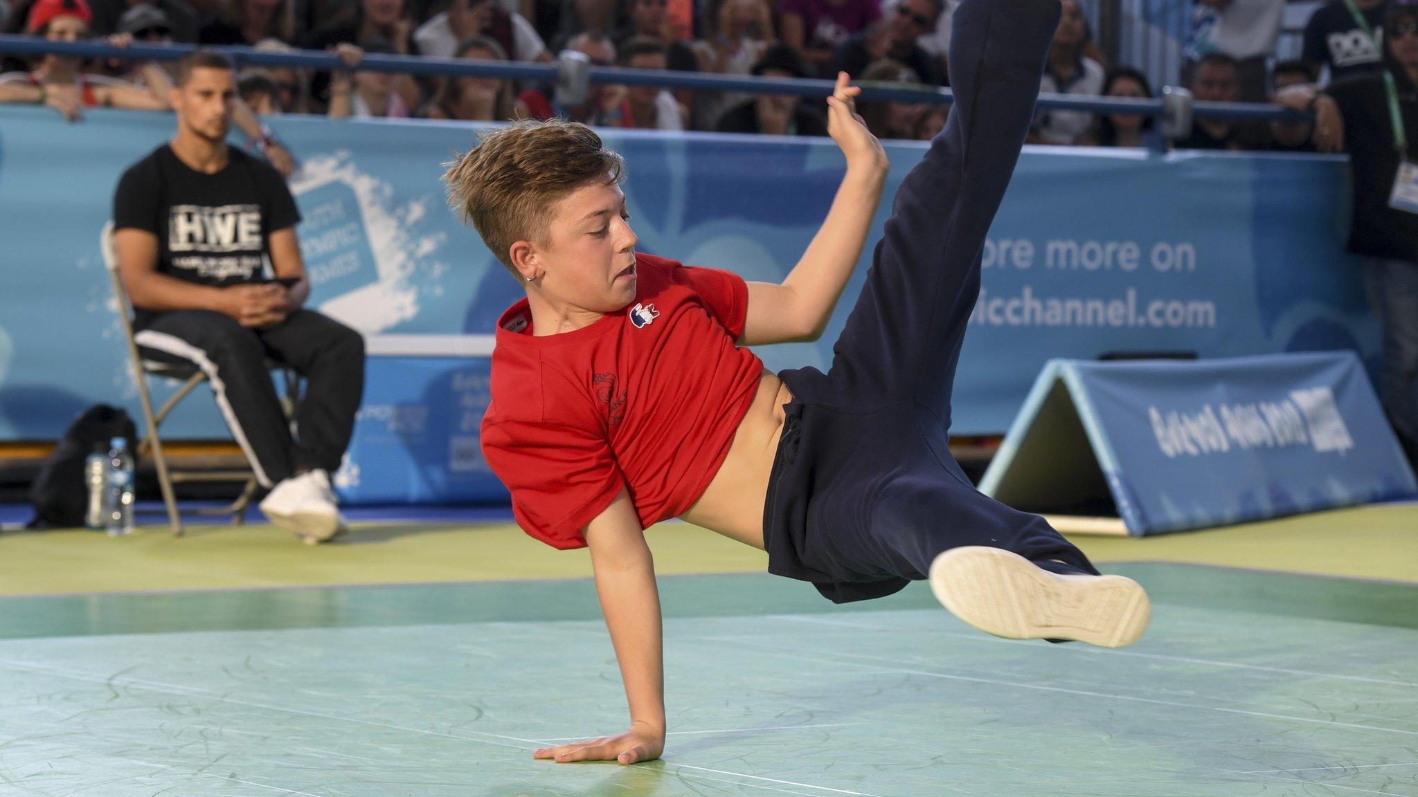 France's b-boy Martin