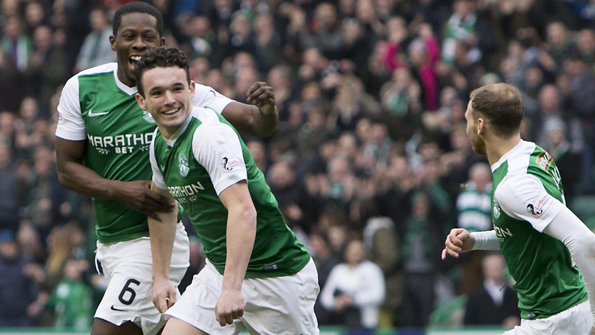 Hibs midfielder John McGinn