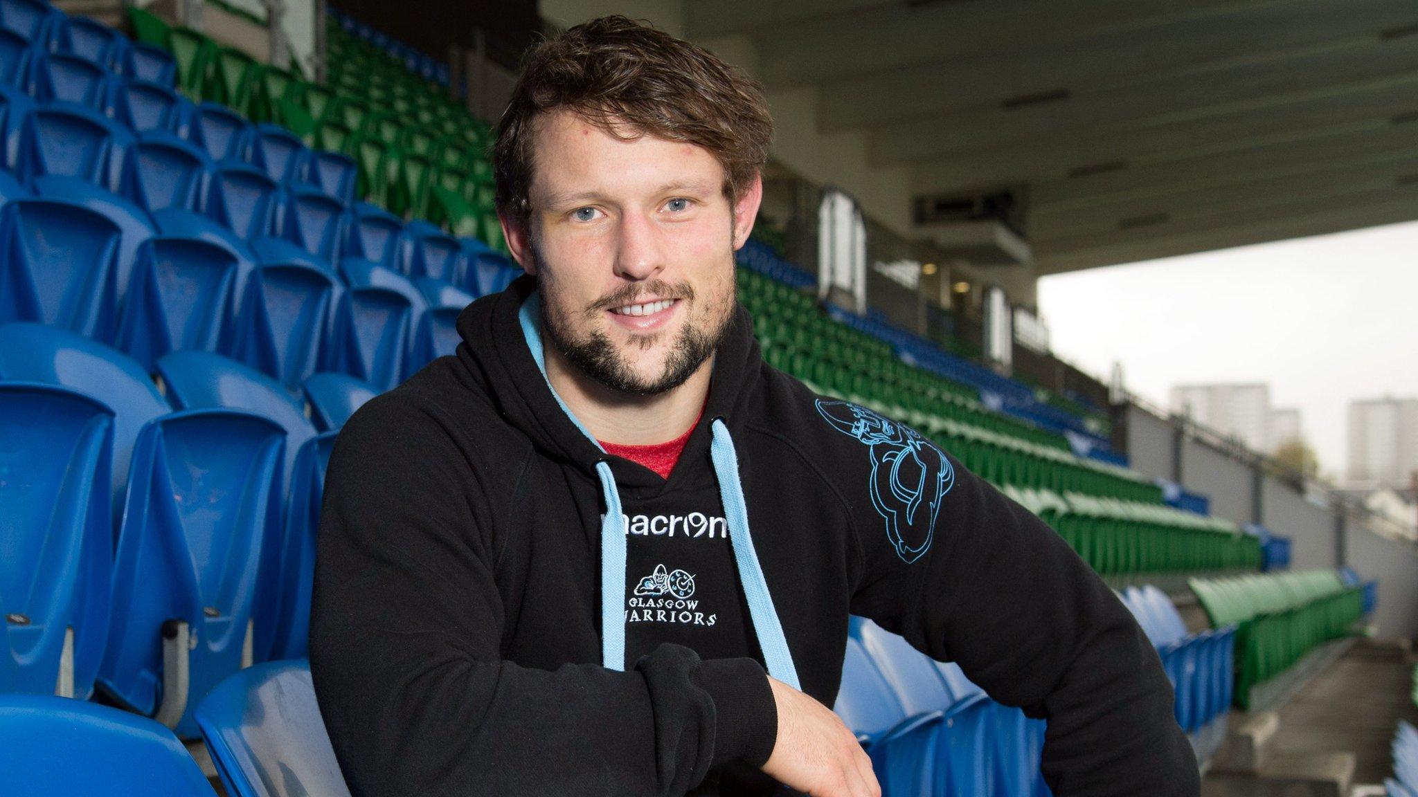 Glasgow Warriors centre Peter Horne