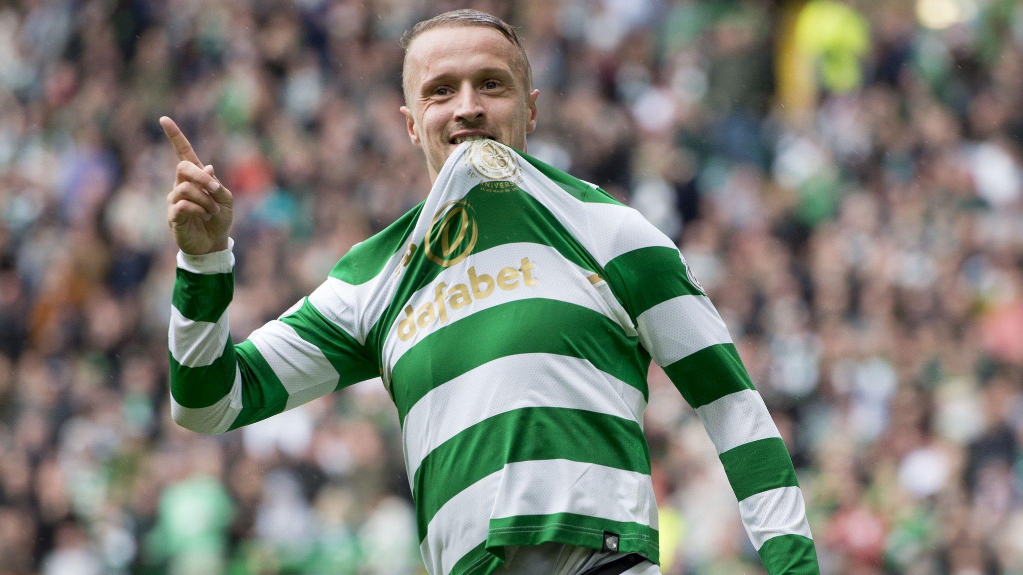 Leigh Griffiths celebrates