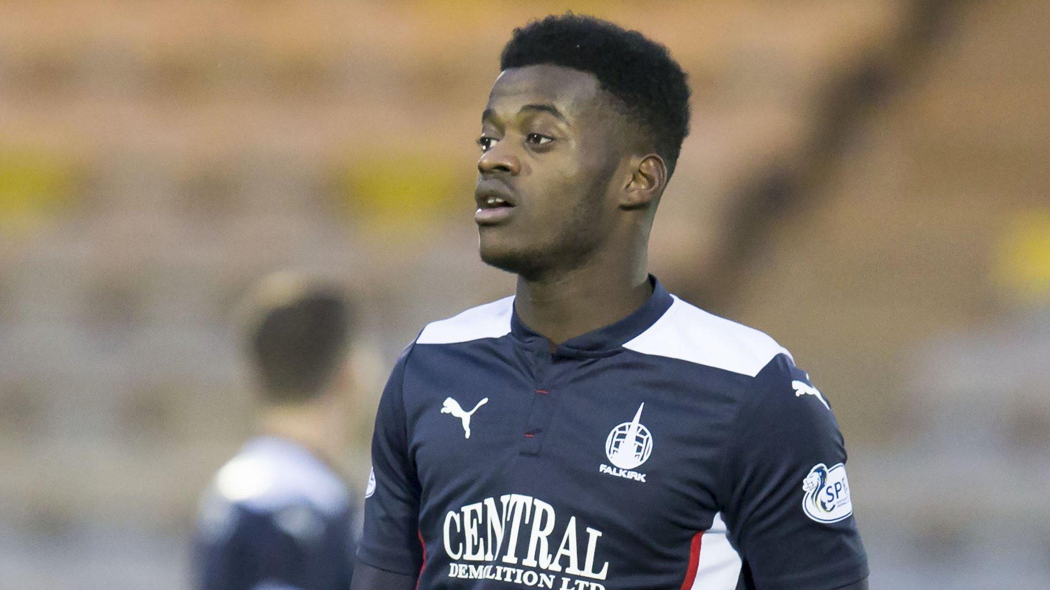 Botti Biabi in action for Falkirk