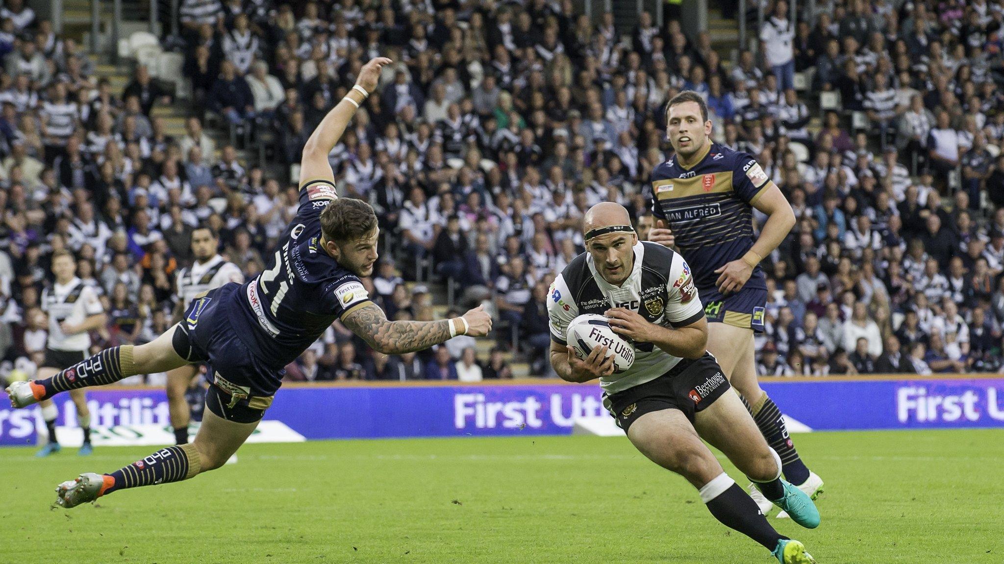 Danny Houghton scores for Hull FC