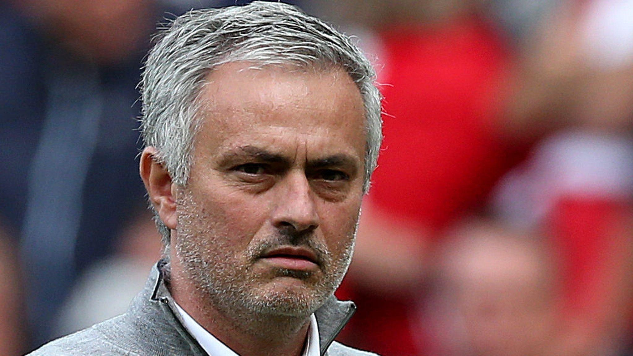 Manchester United manager Jose Mourinho