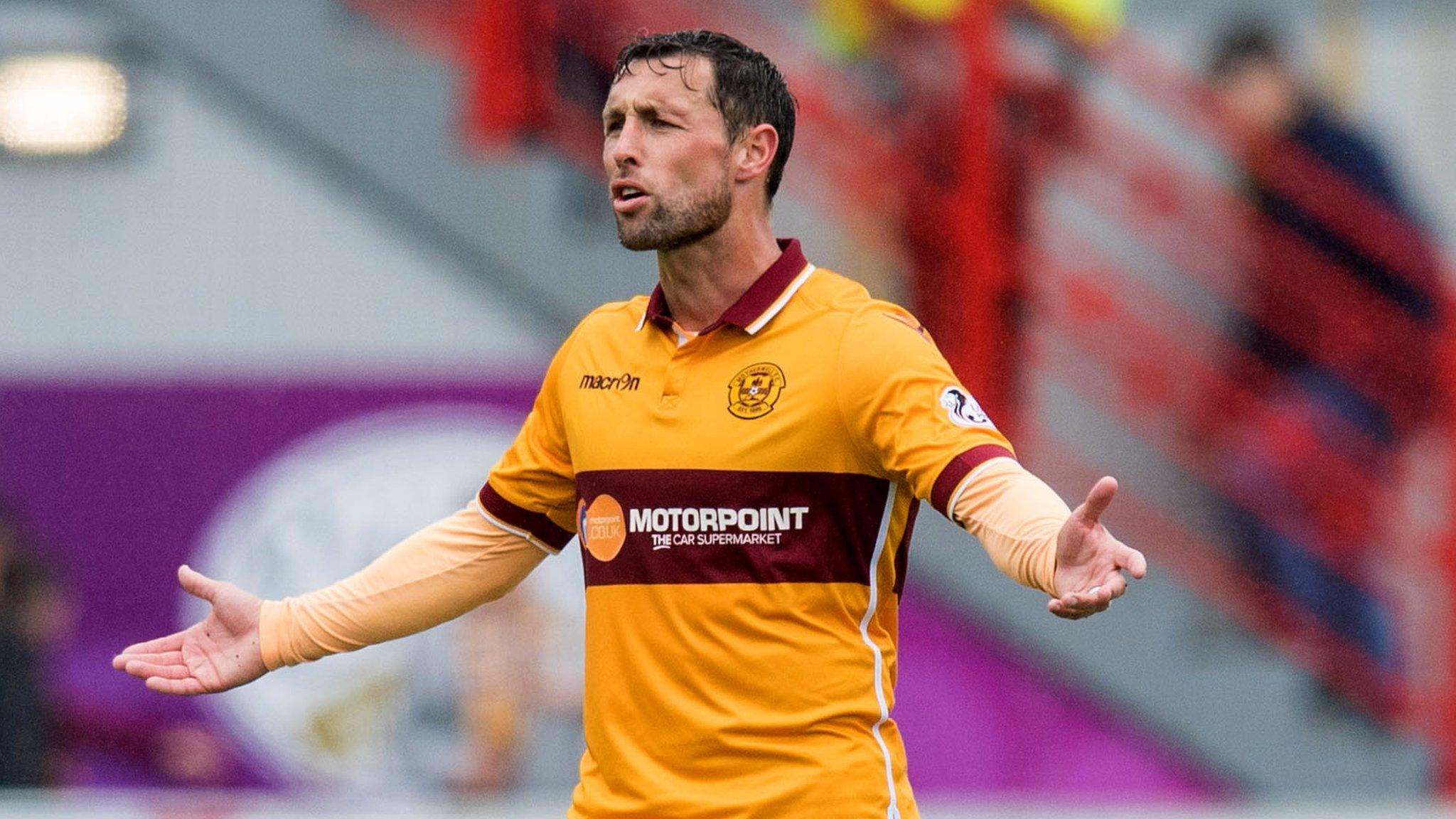 Motherwell striker Scott McDonald