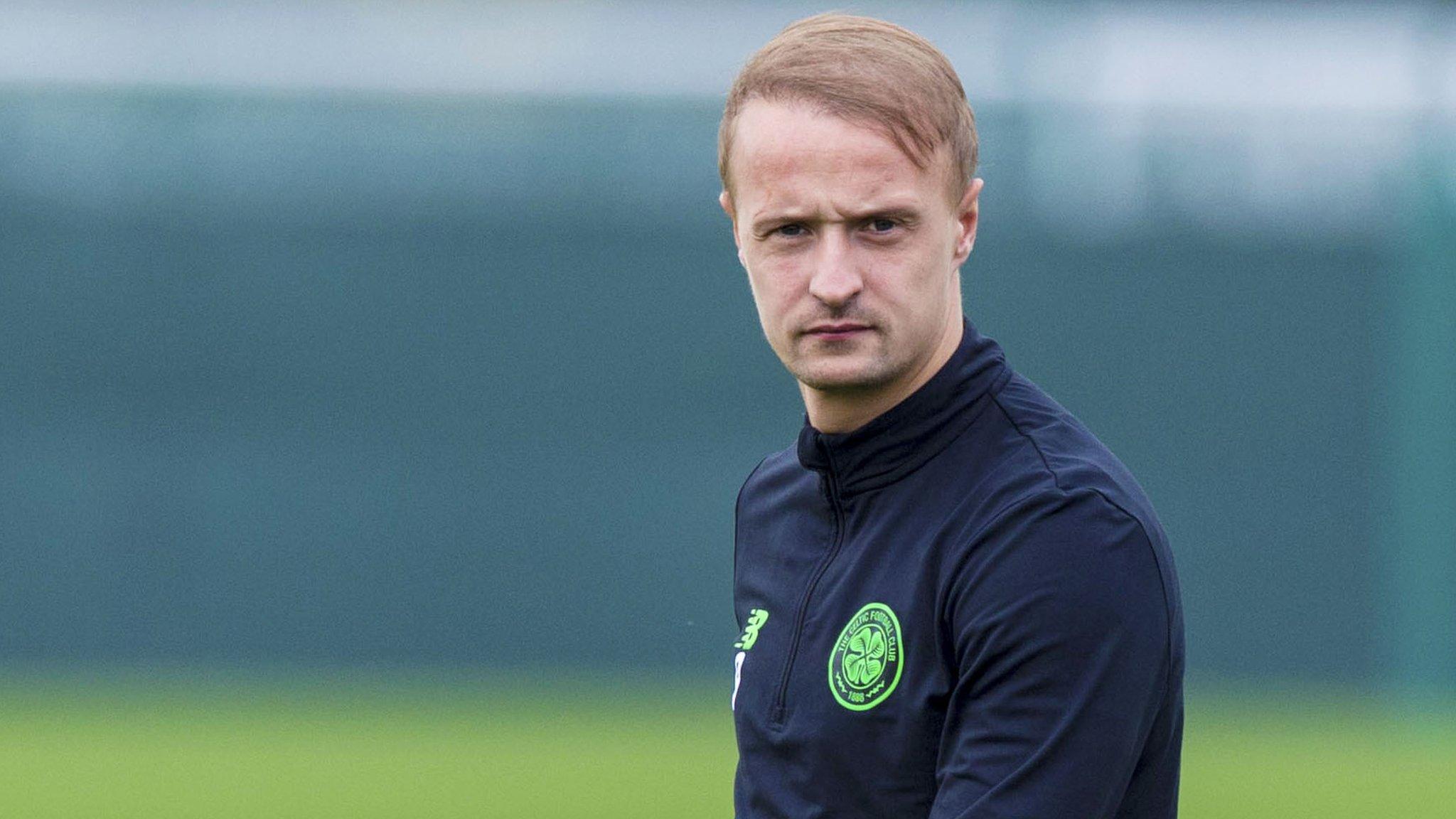 Celtic striker Leigh Griffiths