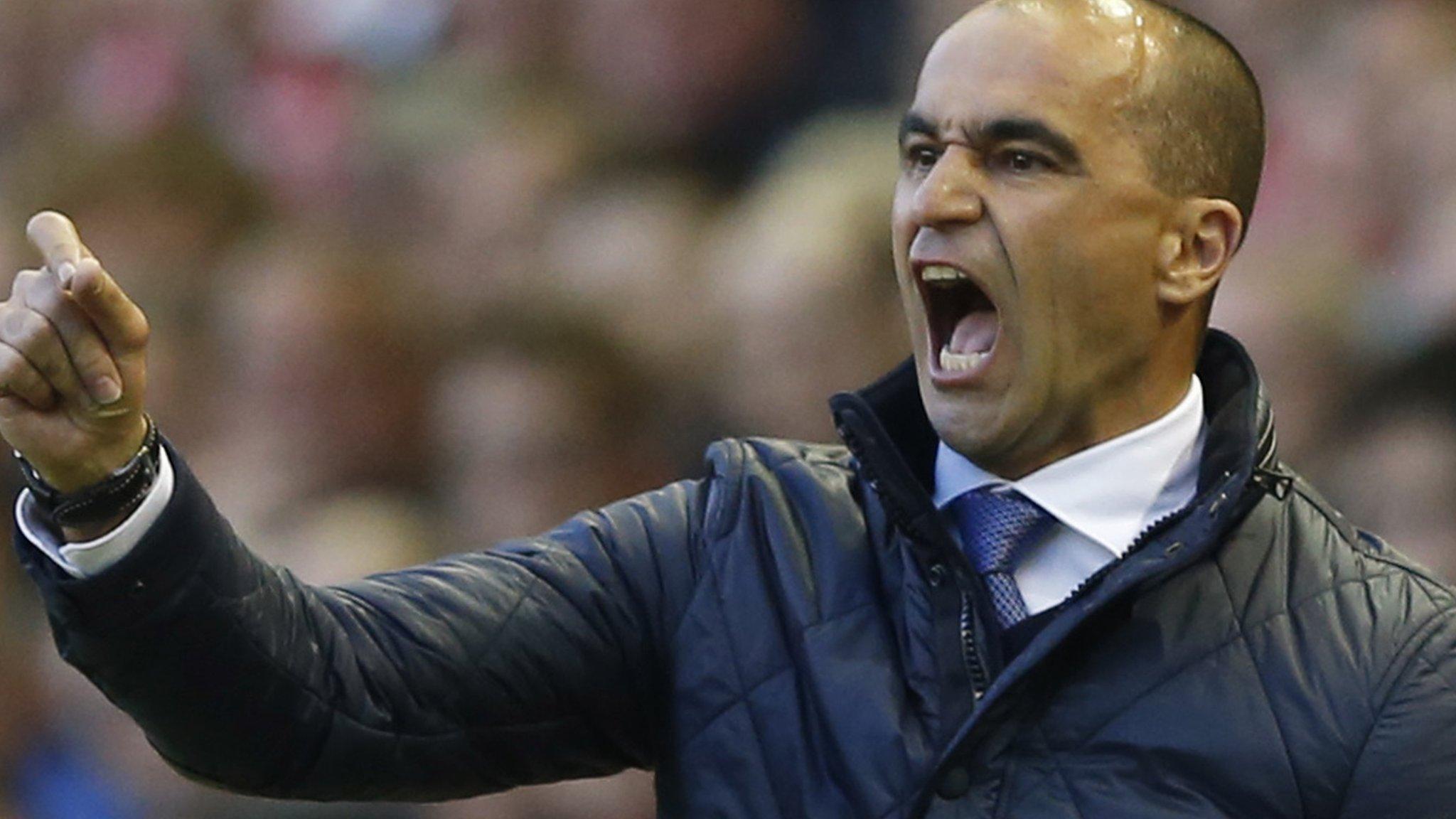 Everton manager Roberto Martinez