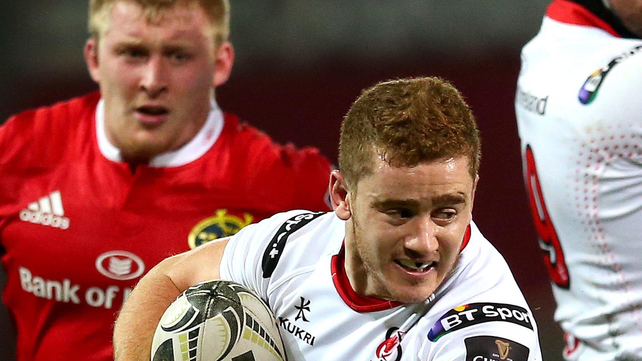 Paddy Jackson in action against Munster last season