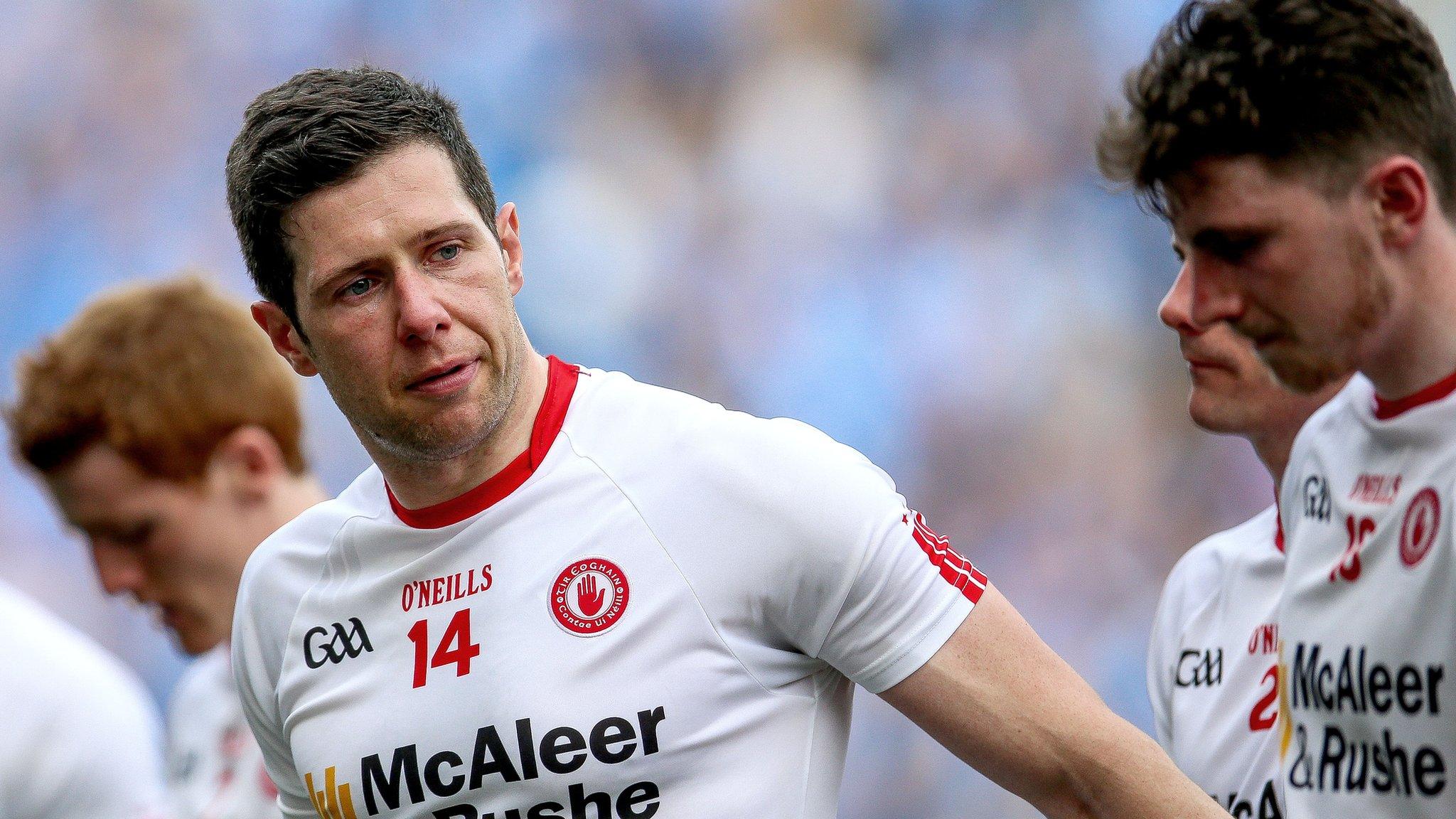 Sean Cavanagh's Tyrone career ended on a hugely disappointing note at Croke Park