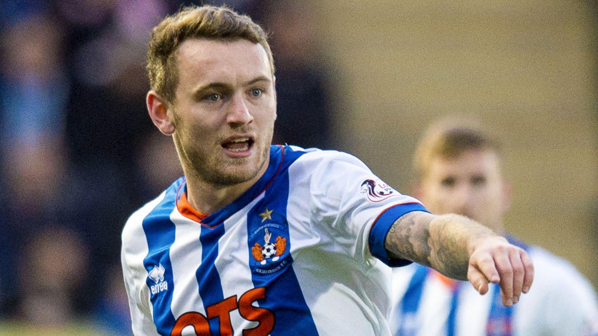 Lee Hodson in action for Kilmarnock