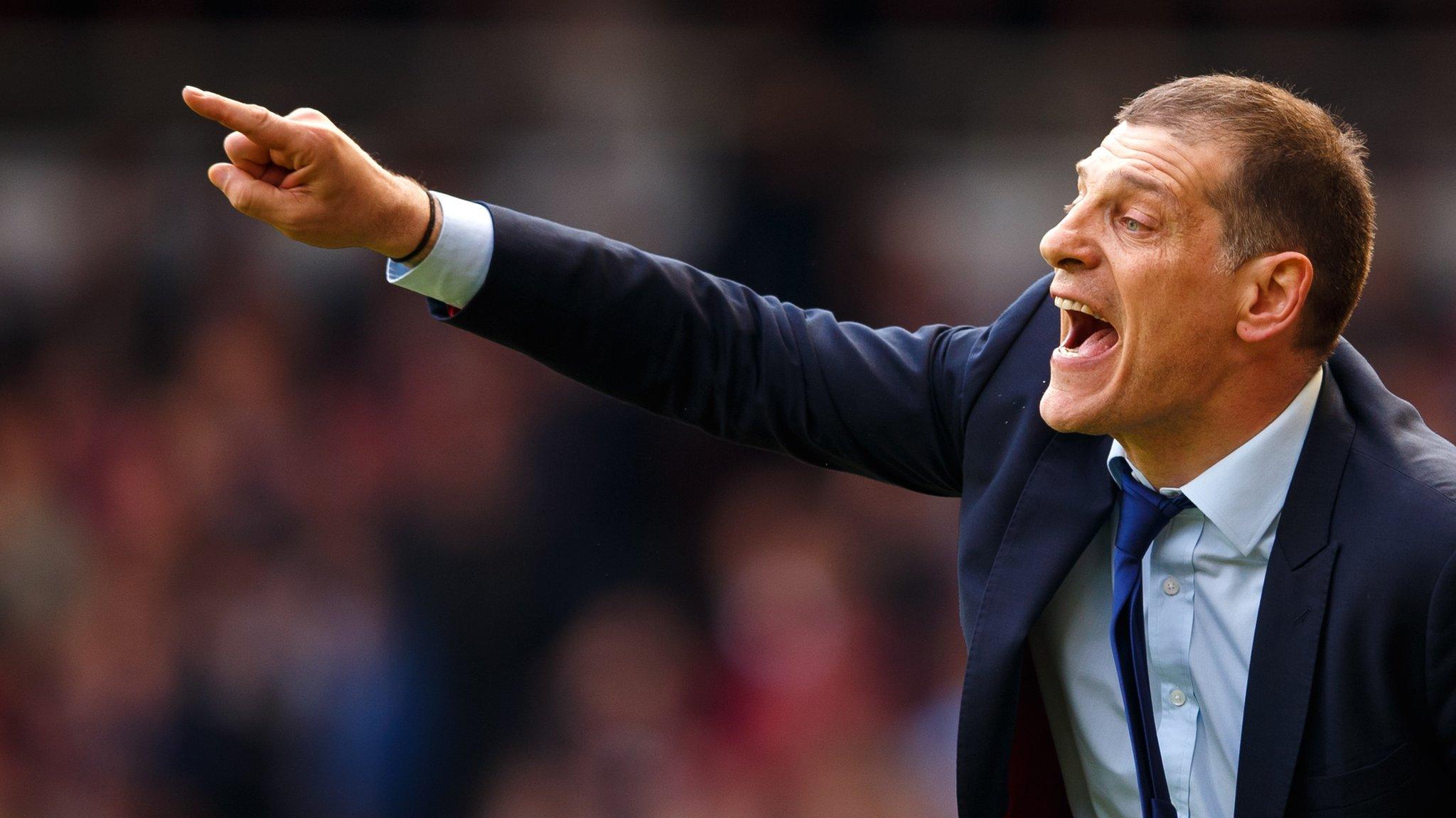 West Ham boss Slaven Bilic