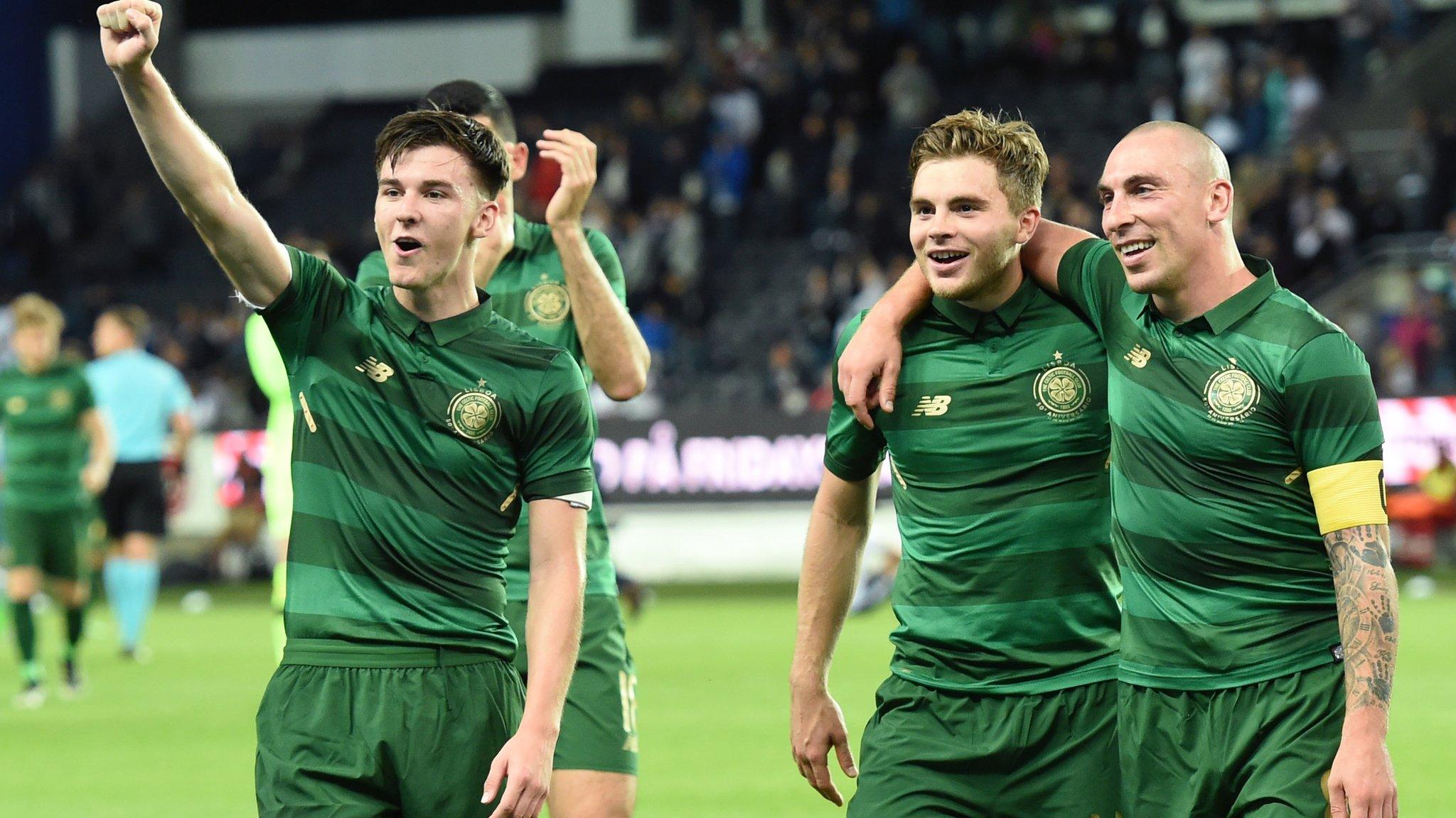 Celtic beat Rosenborg on their way to the Champions League group stages last year