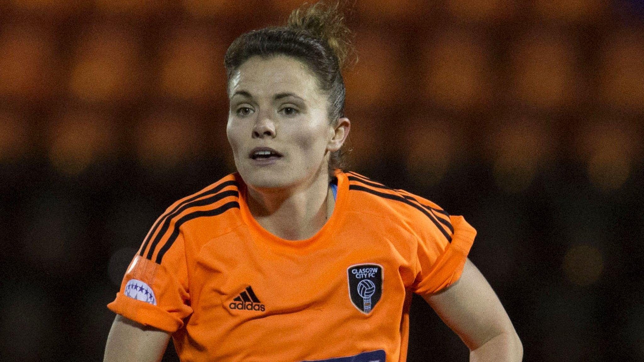 Glasgow City midfielder Jo Love