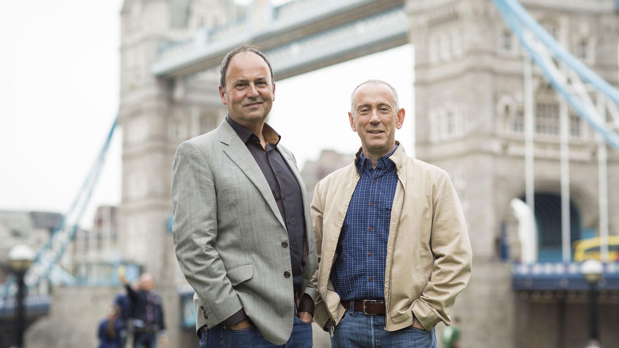 Nick Starr and Sir Nicholas Hytner