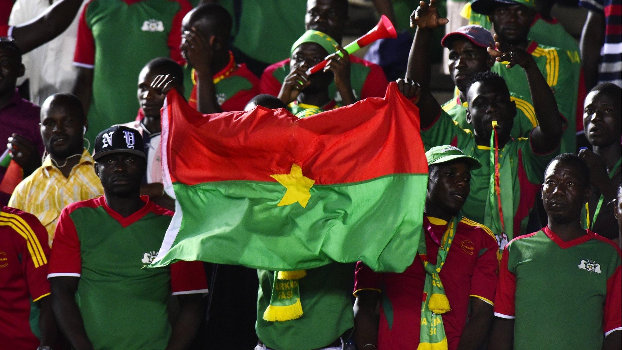 Burkina Faso football fans