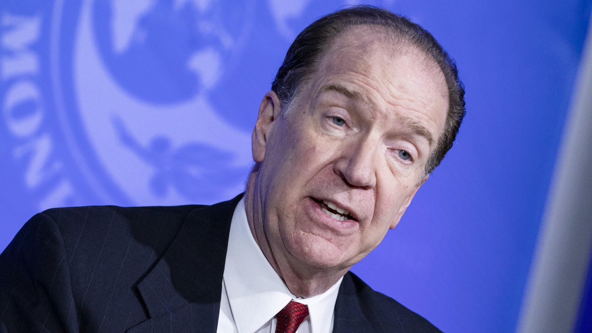 World Bank head David Malpass