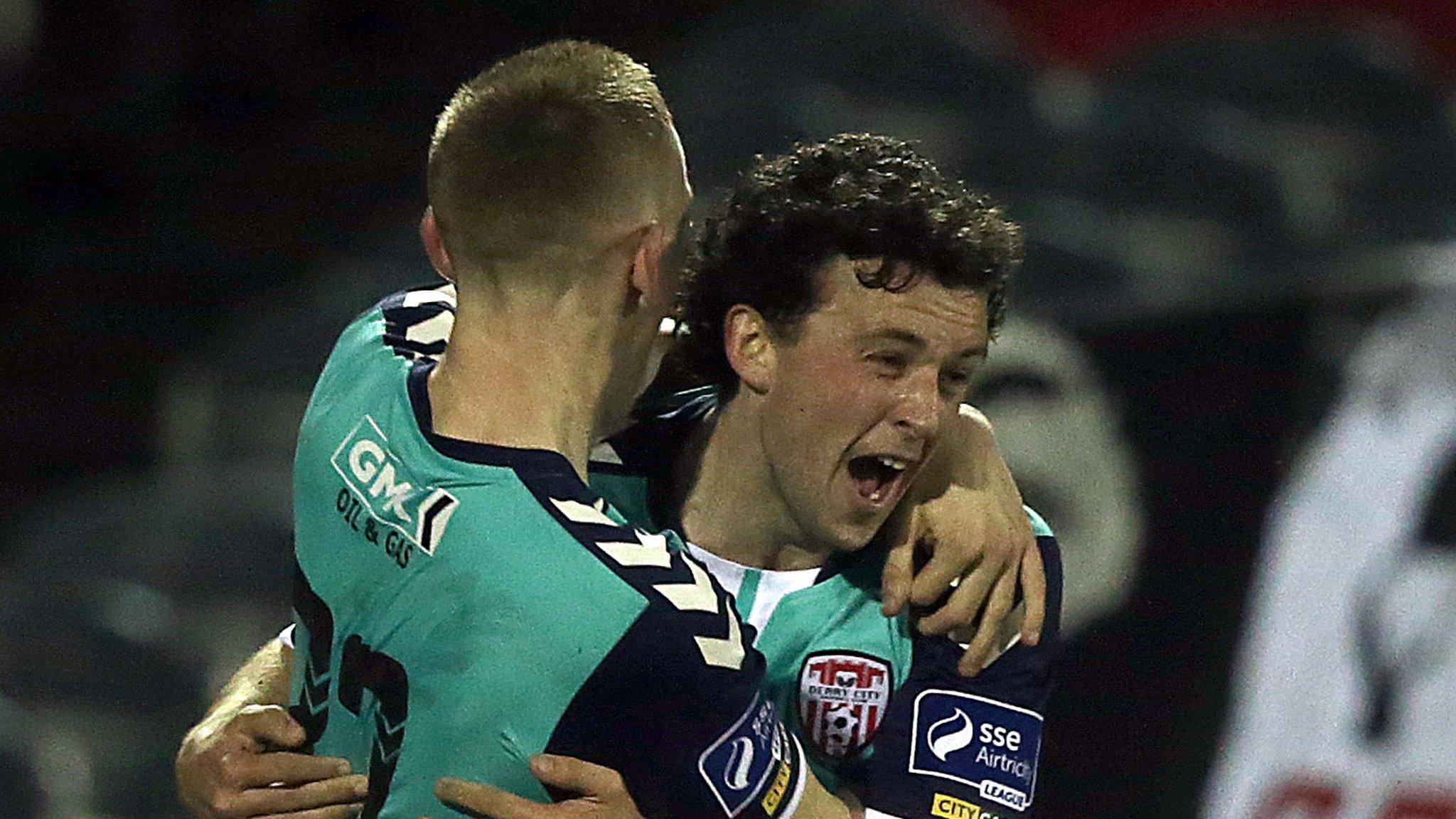 Barry McNamee of Derry City