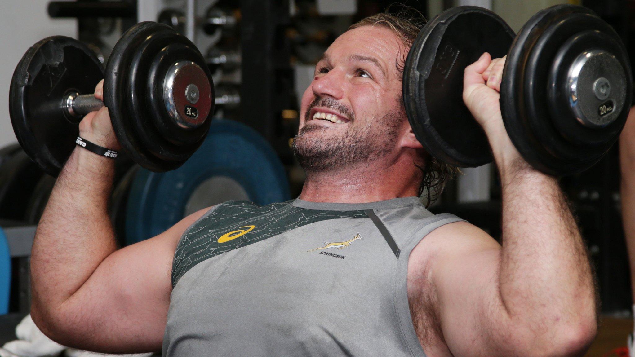 South Africa prop Jannie du Plessis