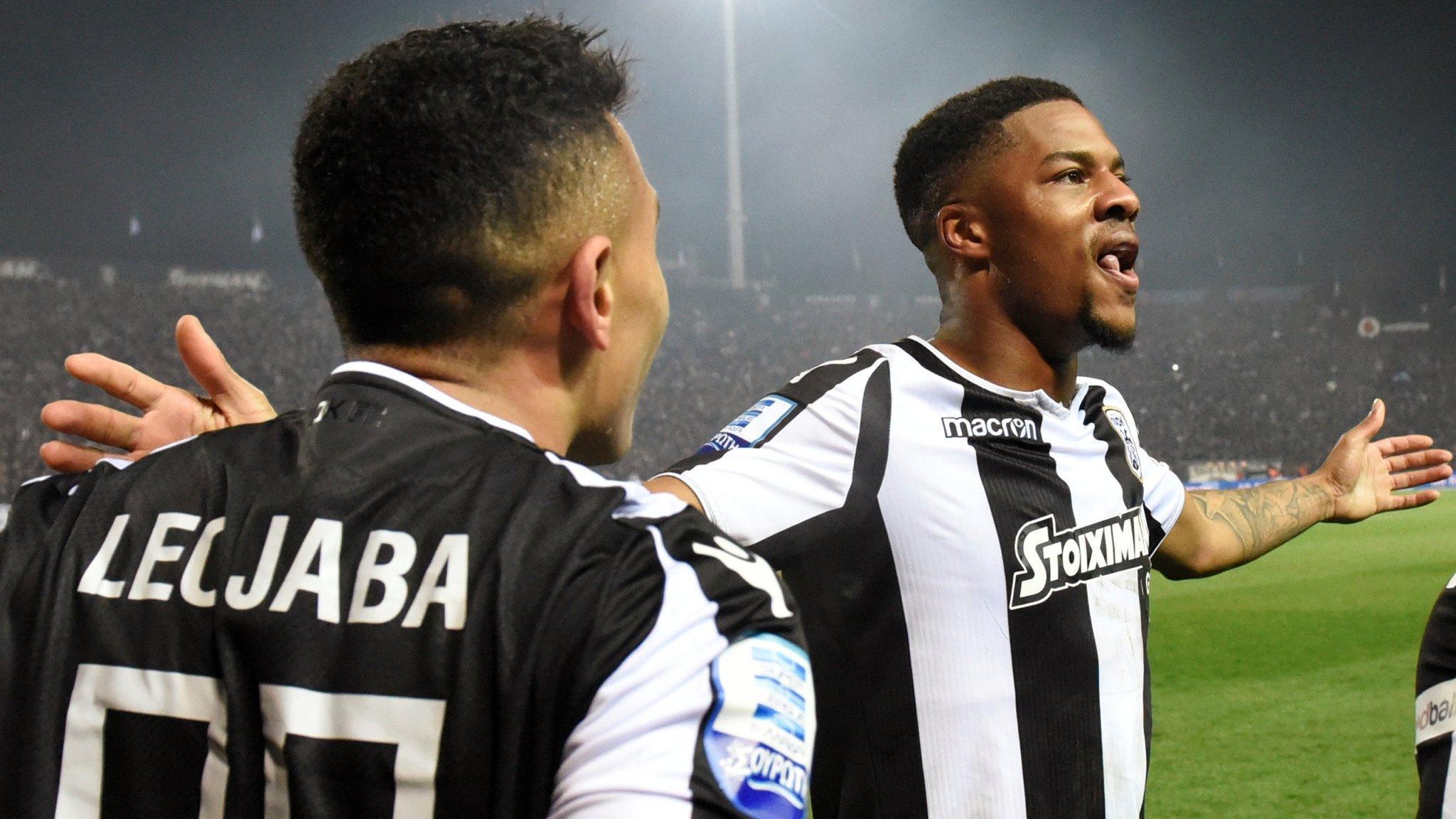 PAOK's former Arsenal striker Chuba Akpom