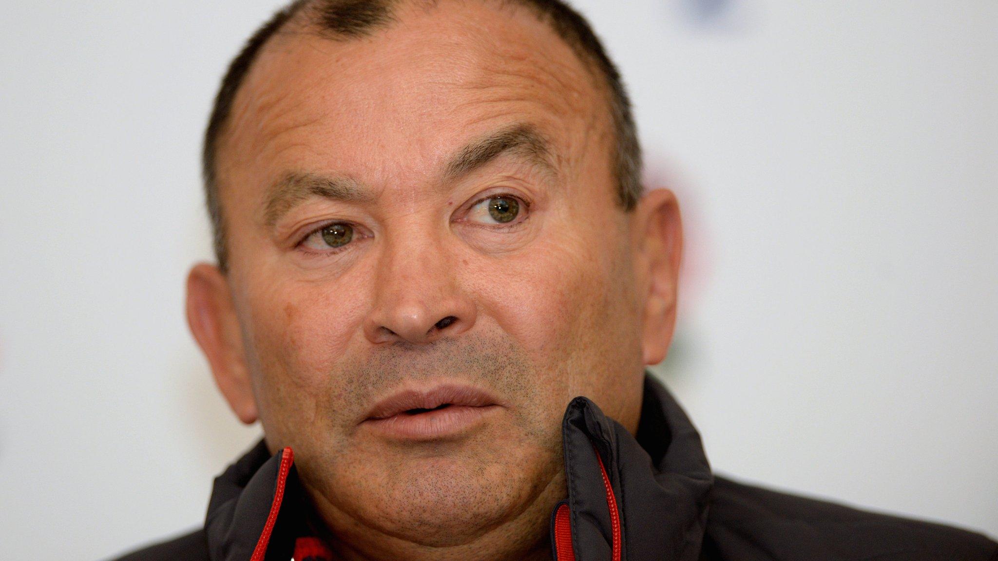 England rugby union head coach Eddie Jones