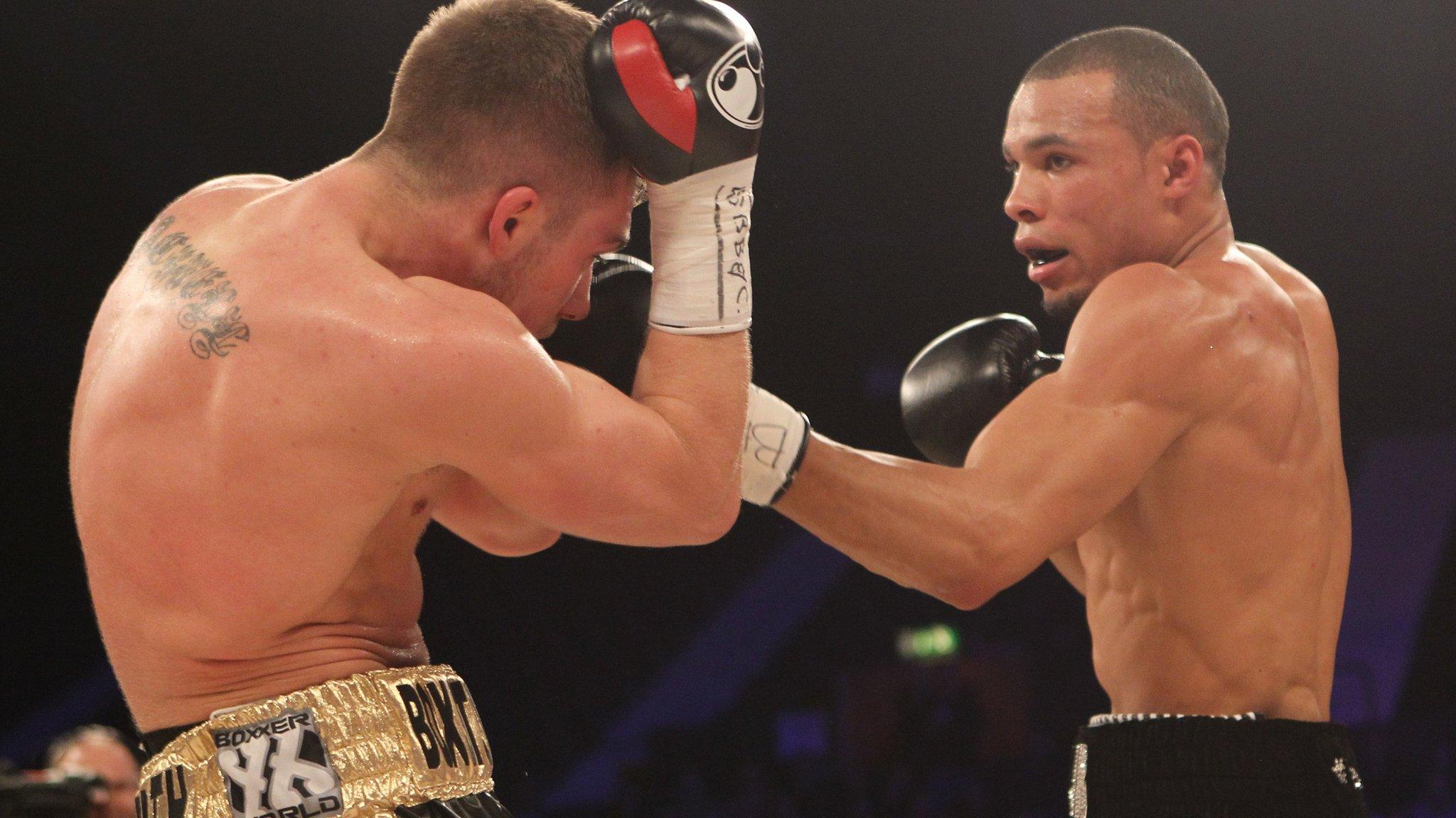 Chris Eubank Jr and Nick Blackwell