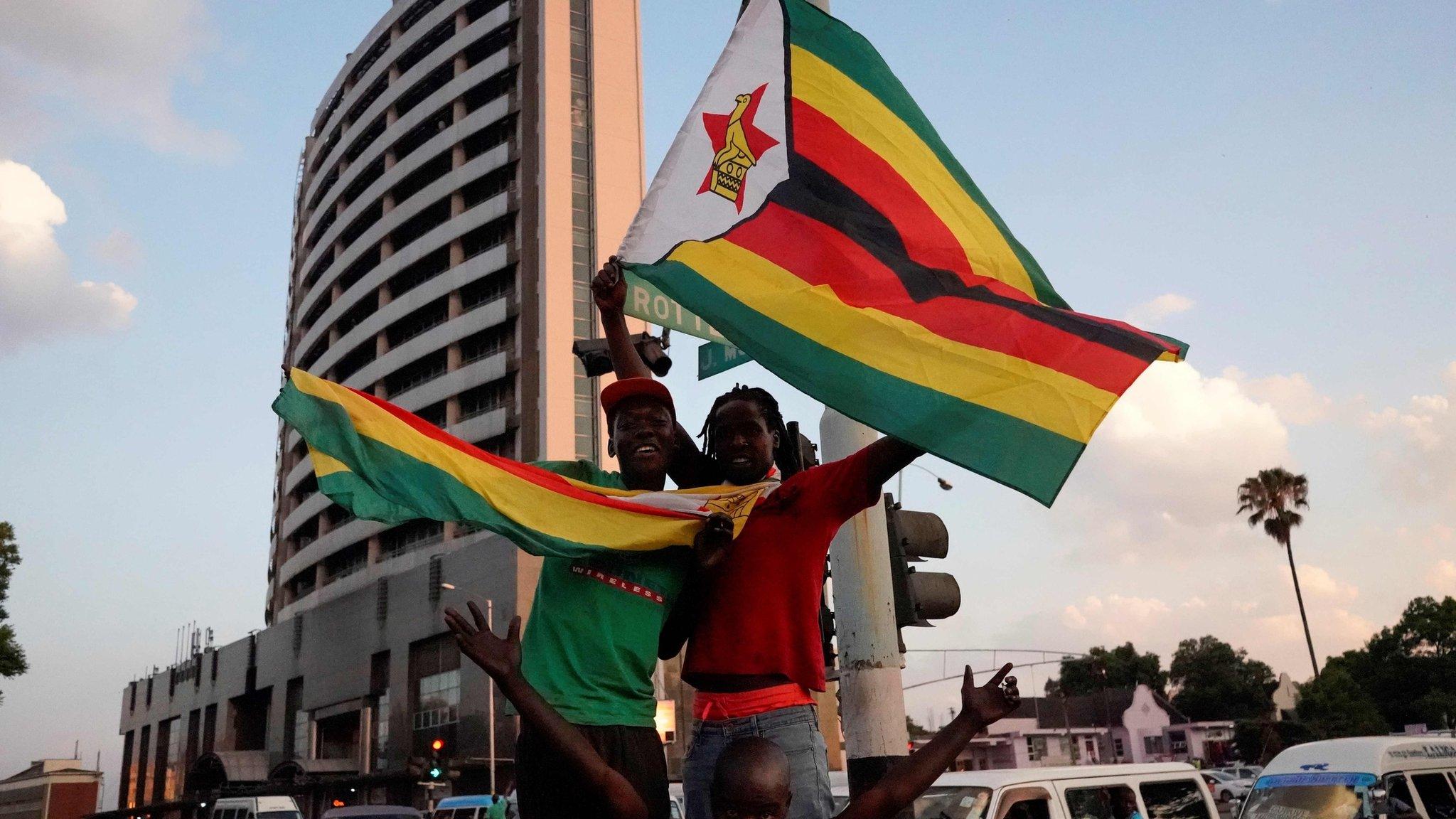 Celebrations in Harare