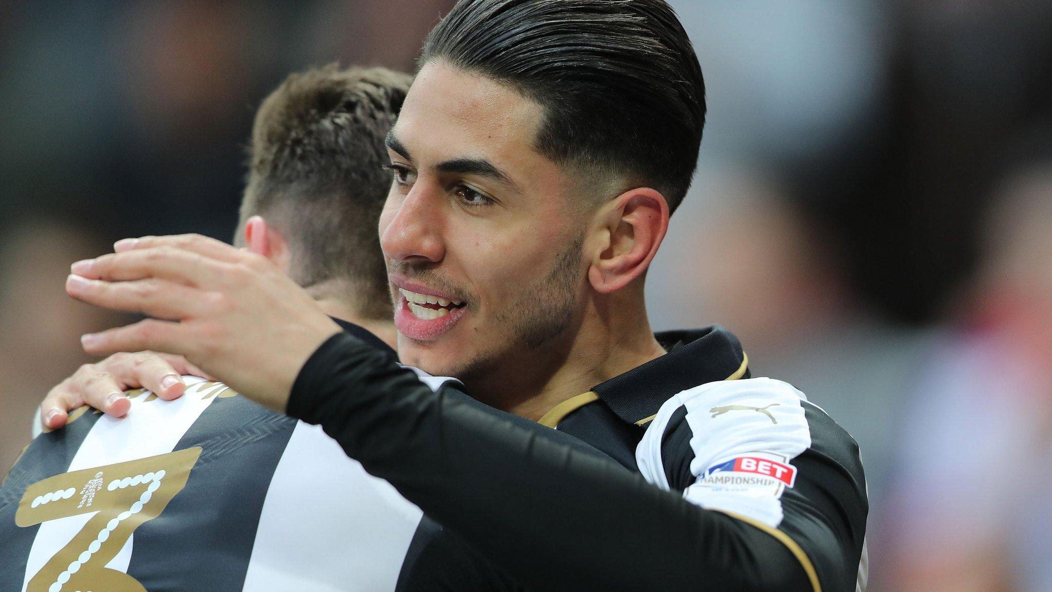 Newcastle goalscorer Ayoze Perez