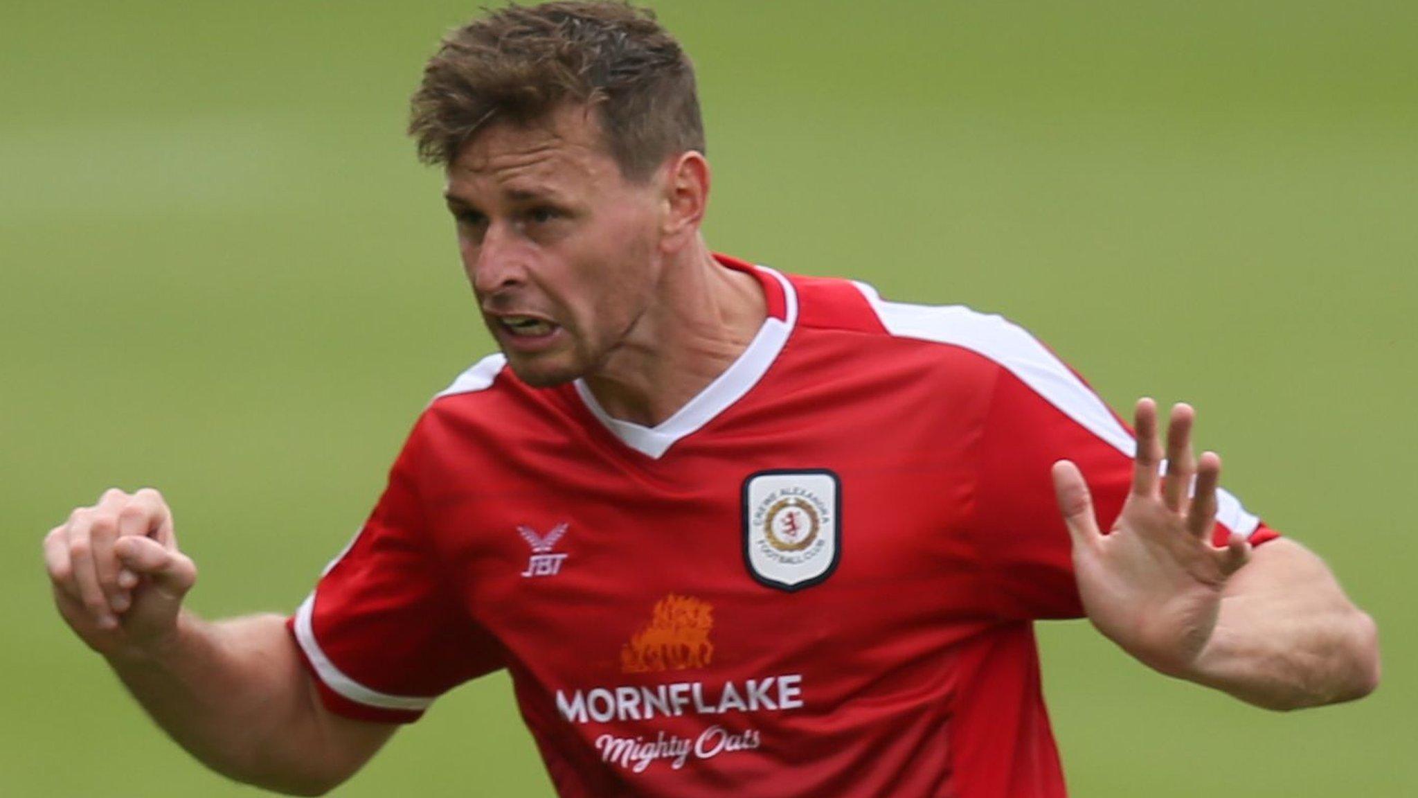 Chris Porter joined Crewe from Colchester United in May 2017