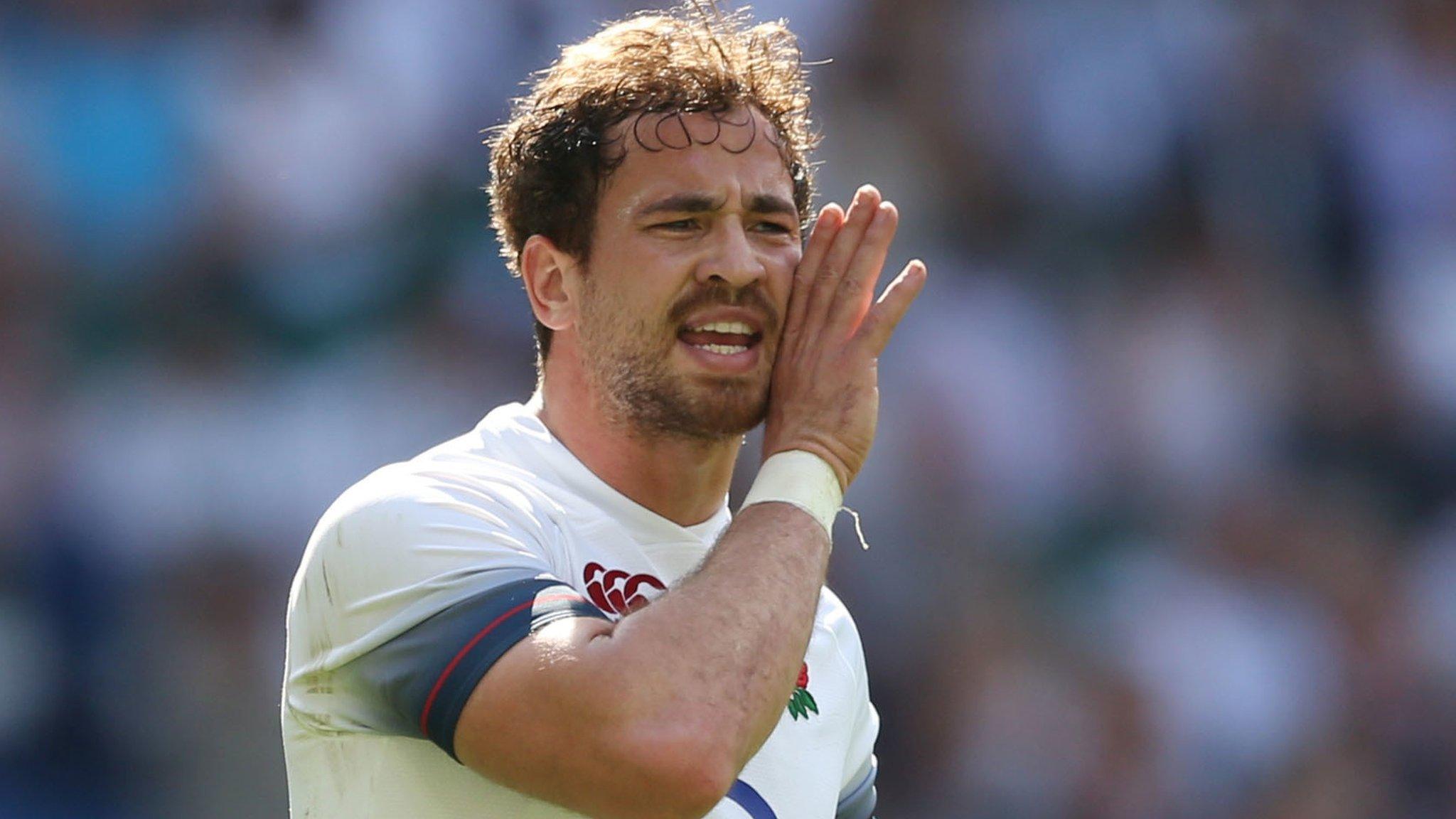 Danny Cipriani in action for England
