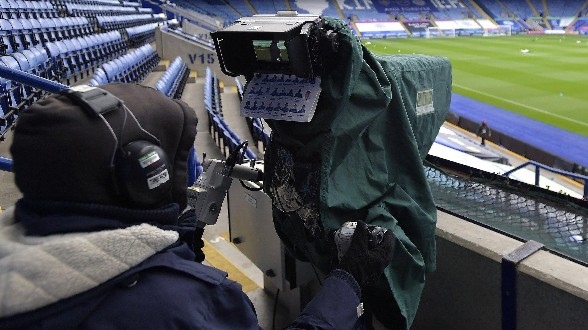 Premier League cameraman