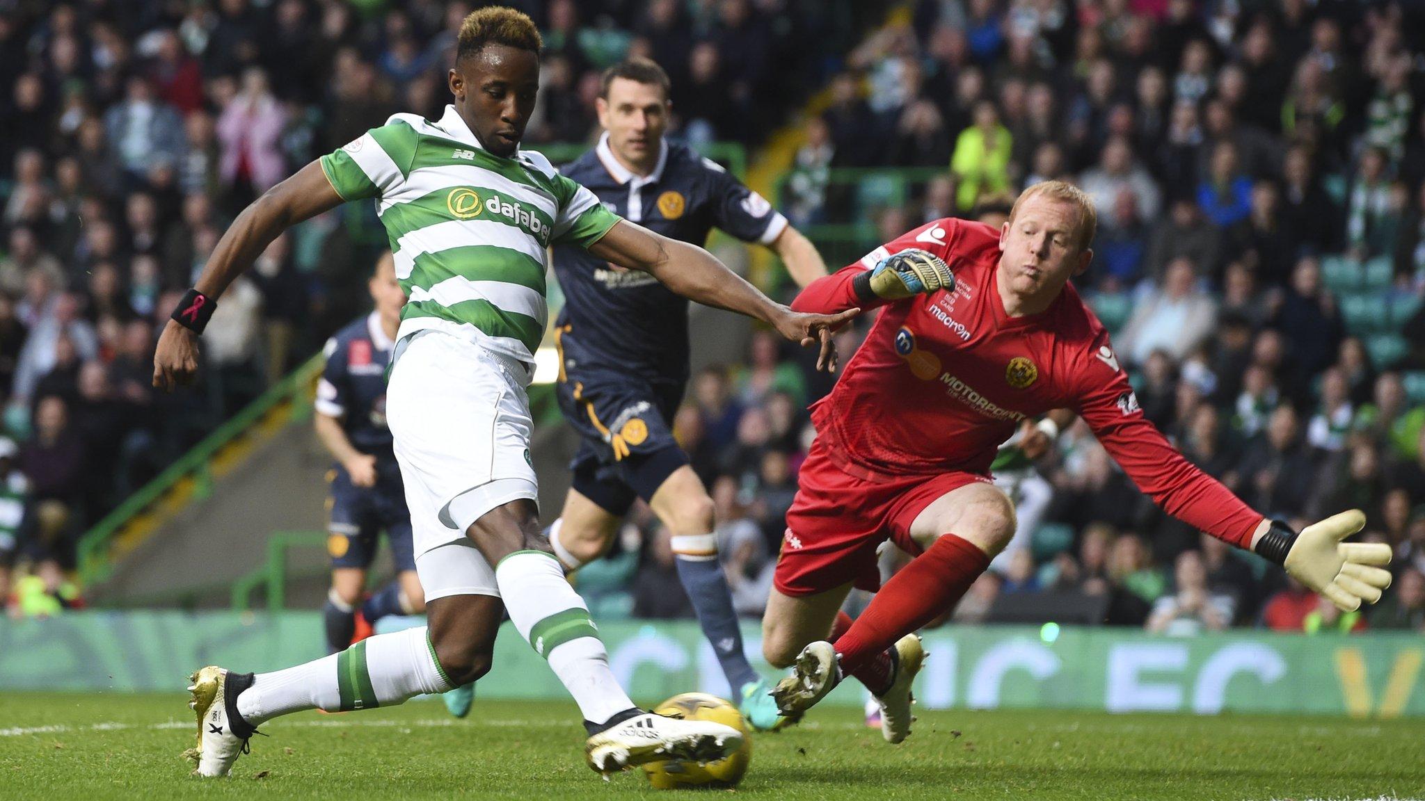 Moussa Dembele and Craig Samson