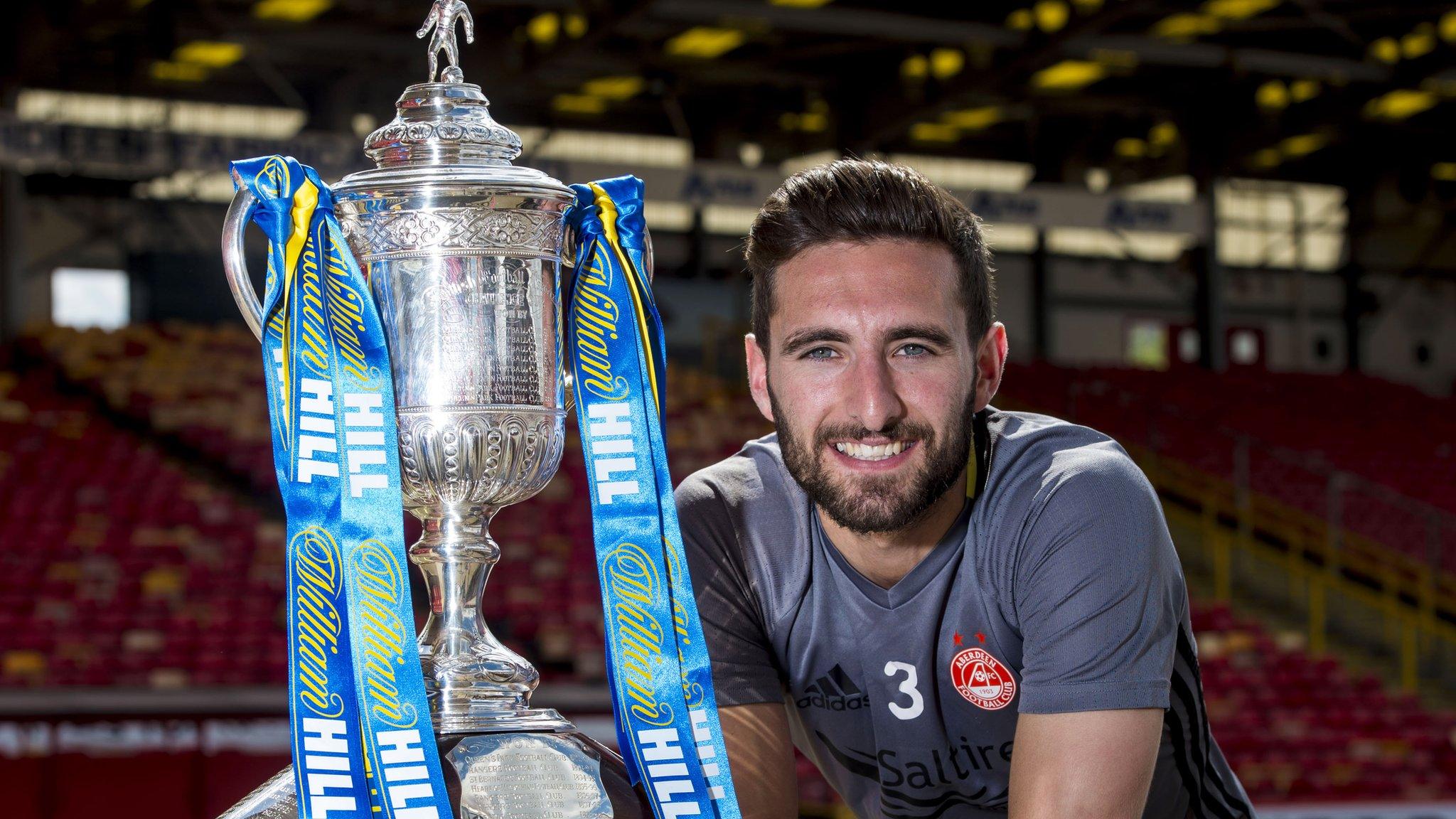 Graeme Shinnie will captain Aberdeen in the cup final