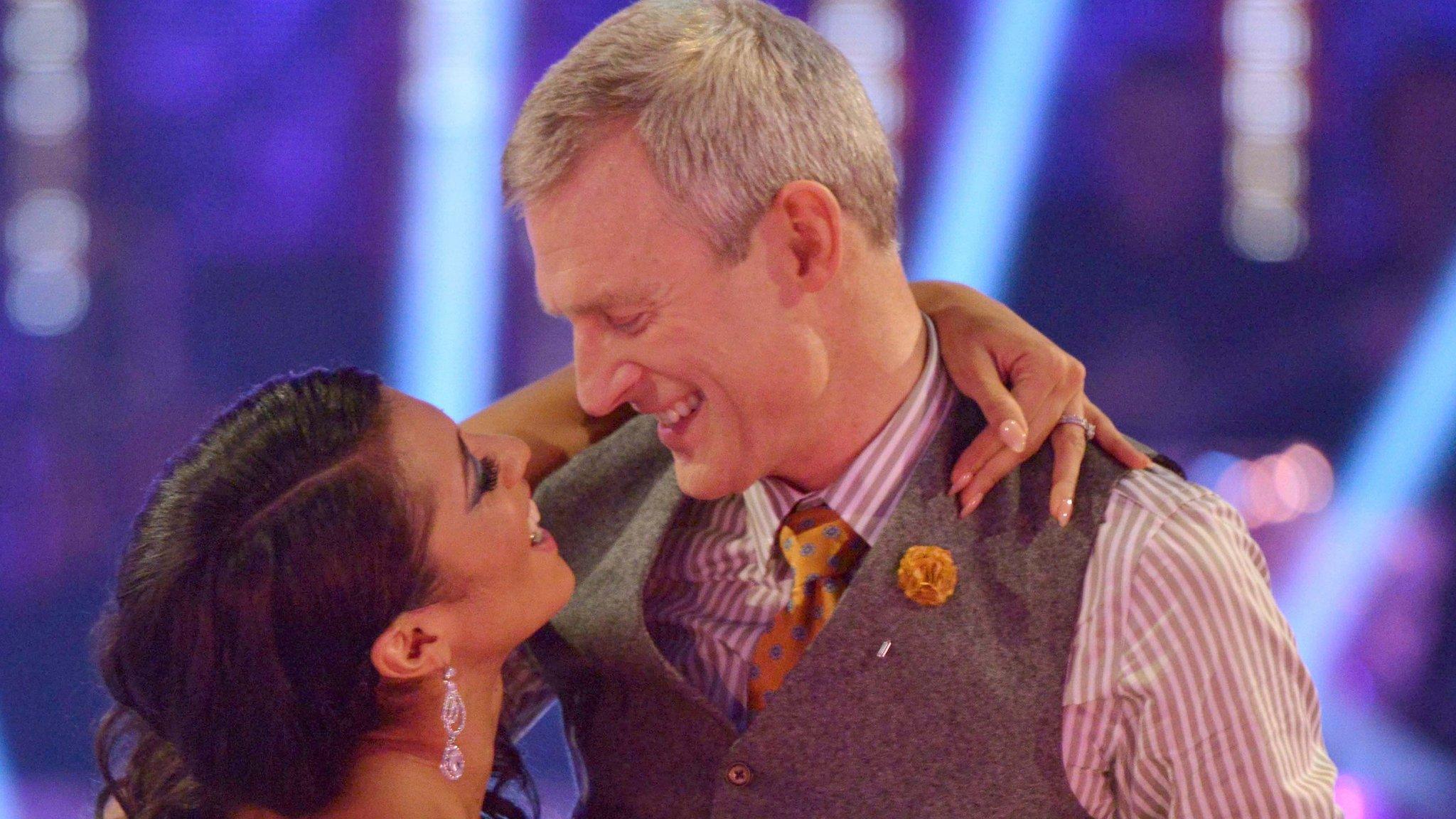 Jeremy Vine and his dance partner Karen Clifton.