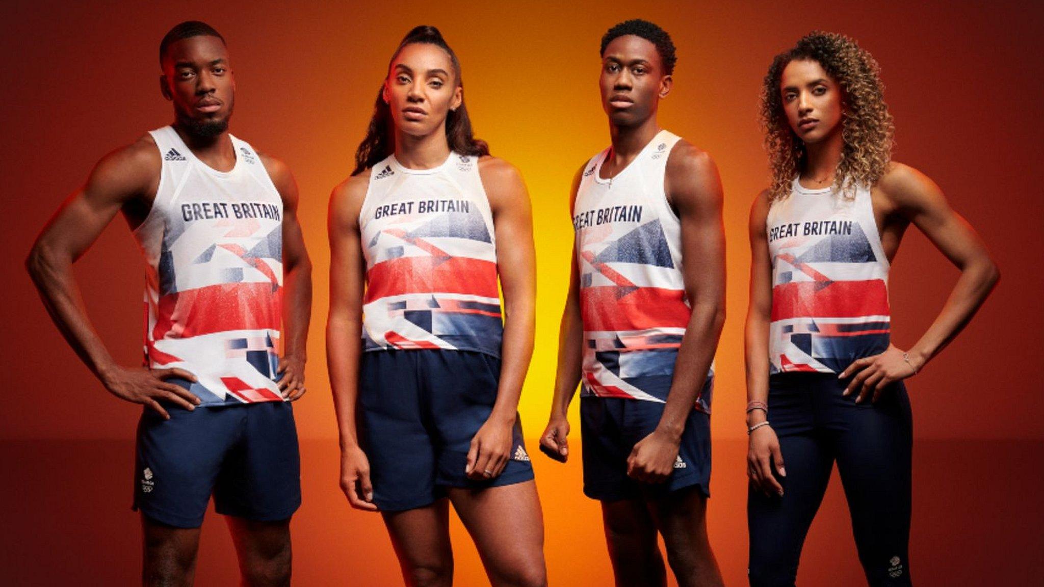 Team GB in their Olympic kit