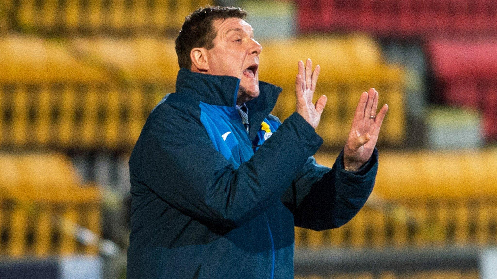 St Johnstone manager Tommy Wright