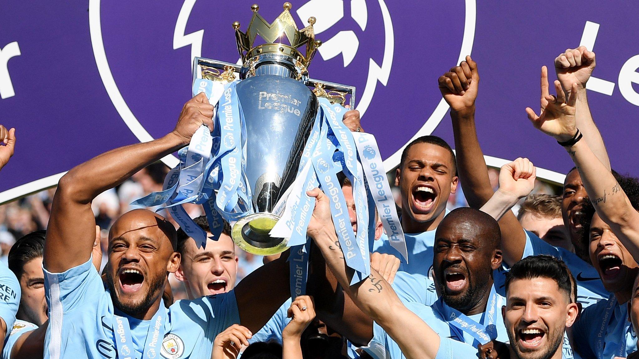 Manchester City celebrate