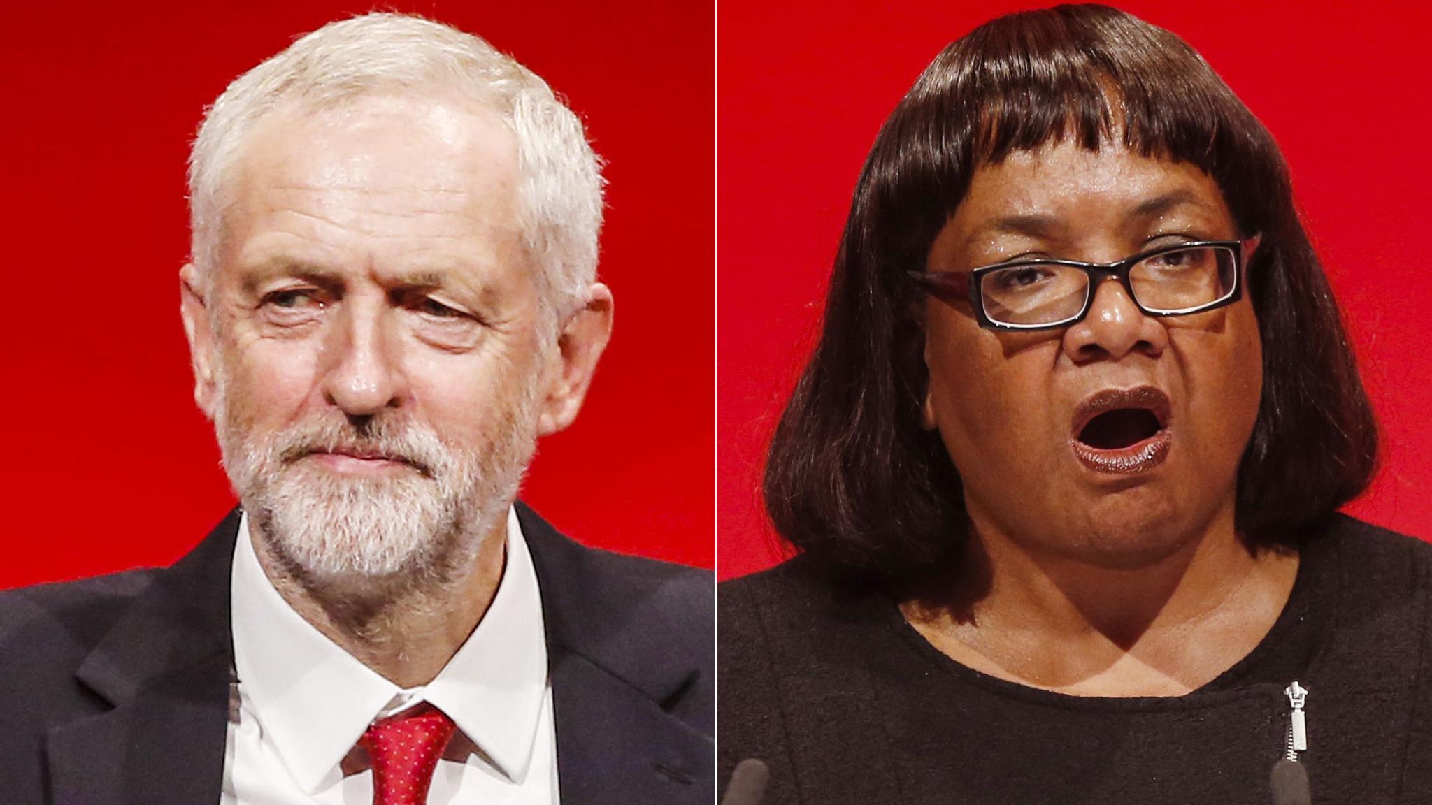 Jeremy Corbyn, Diane Abbott