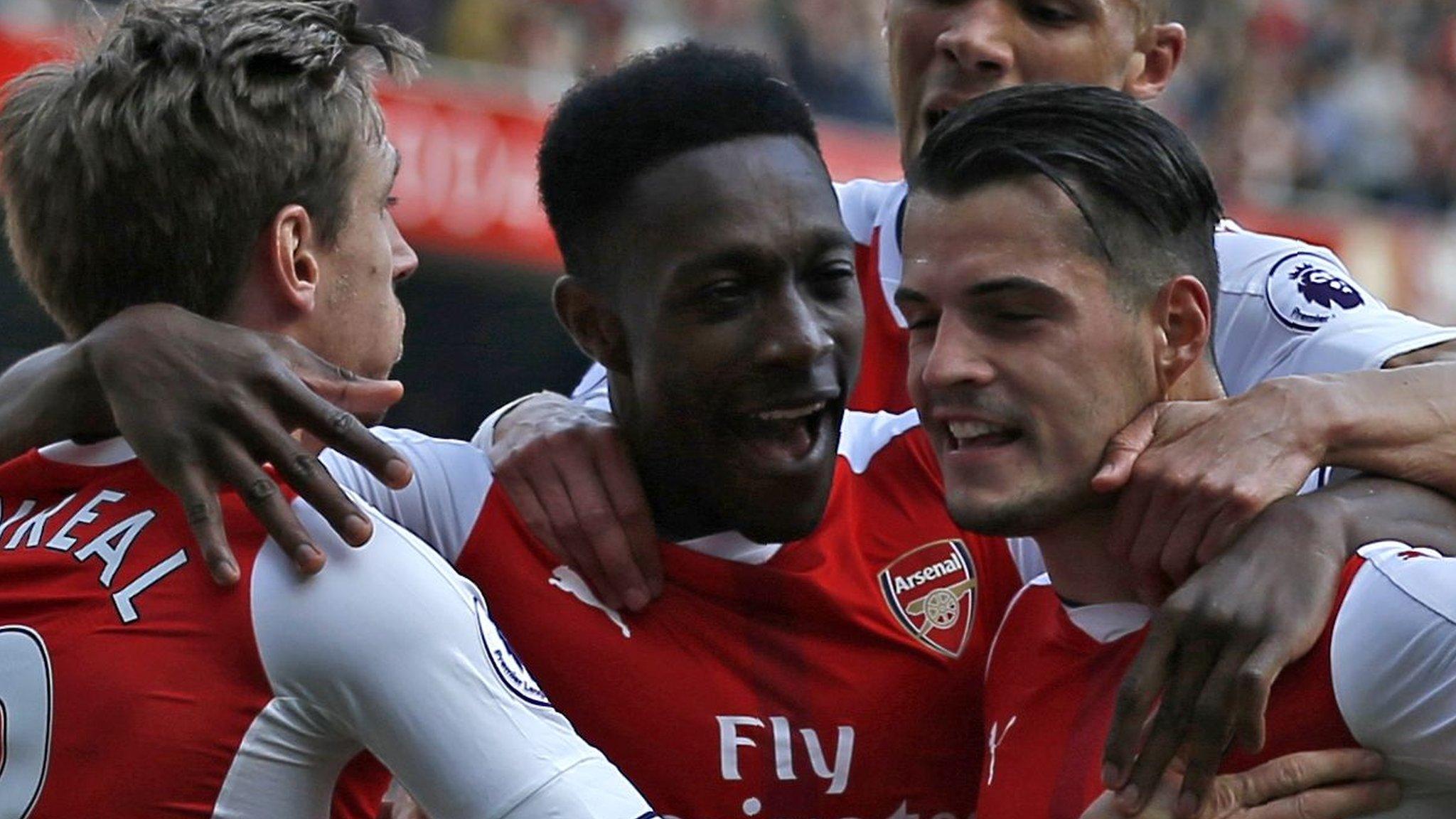 Arsenal celebrate