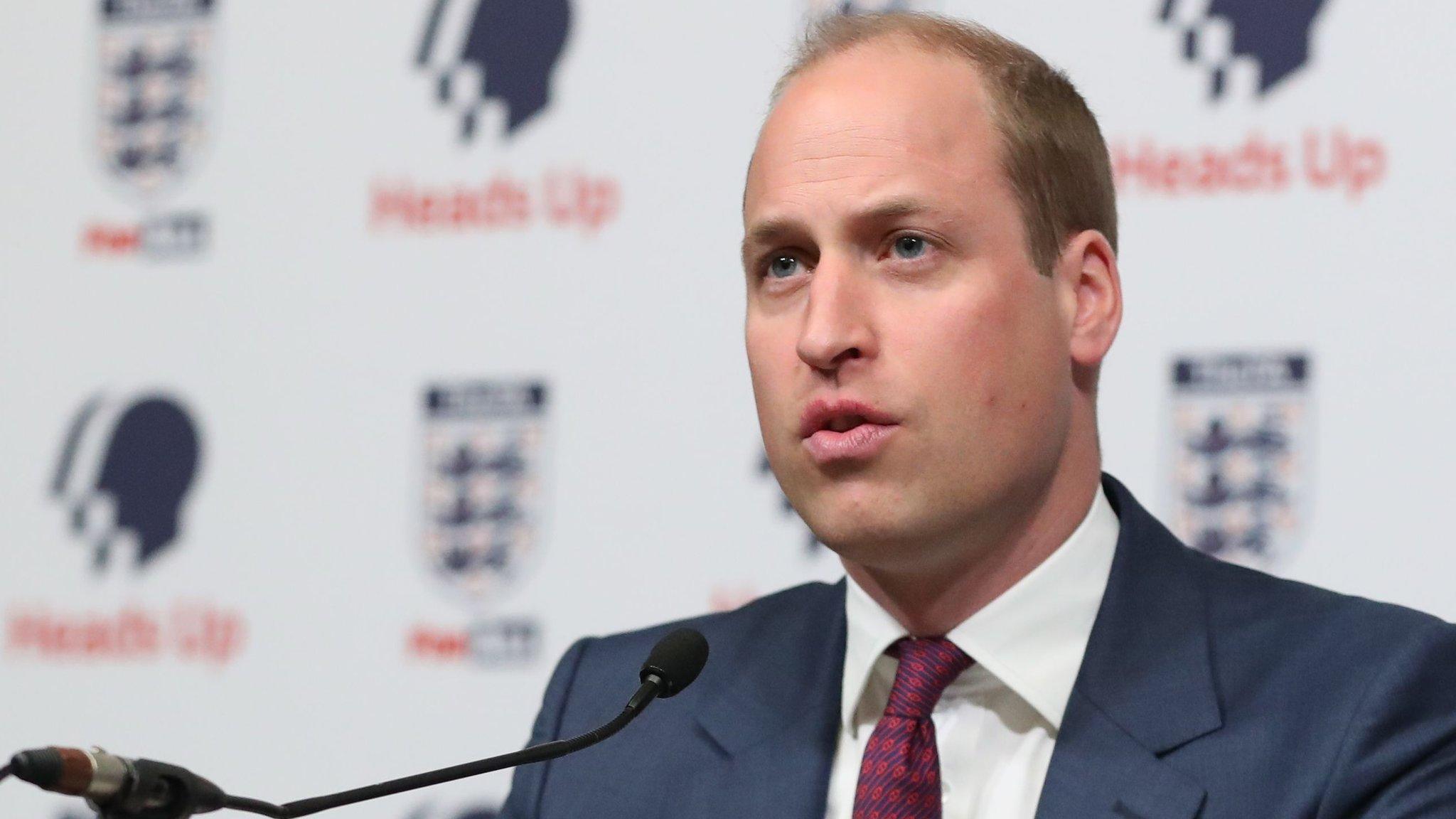 FA president the Duke of Cambridge