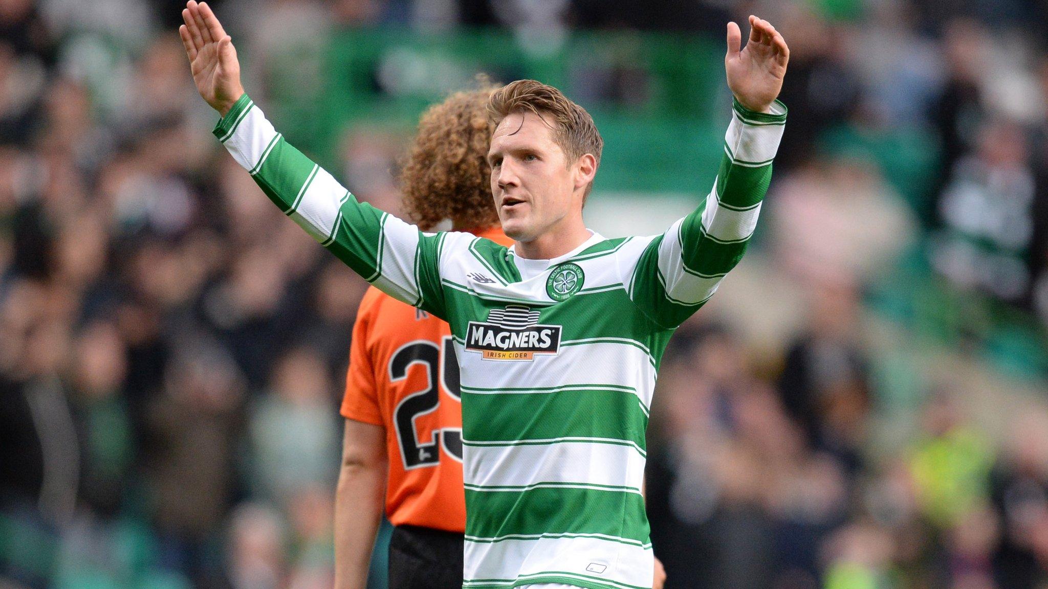 Kris Commons scored twice in a comfortable win for Celtic