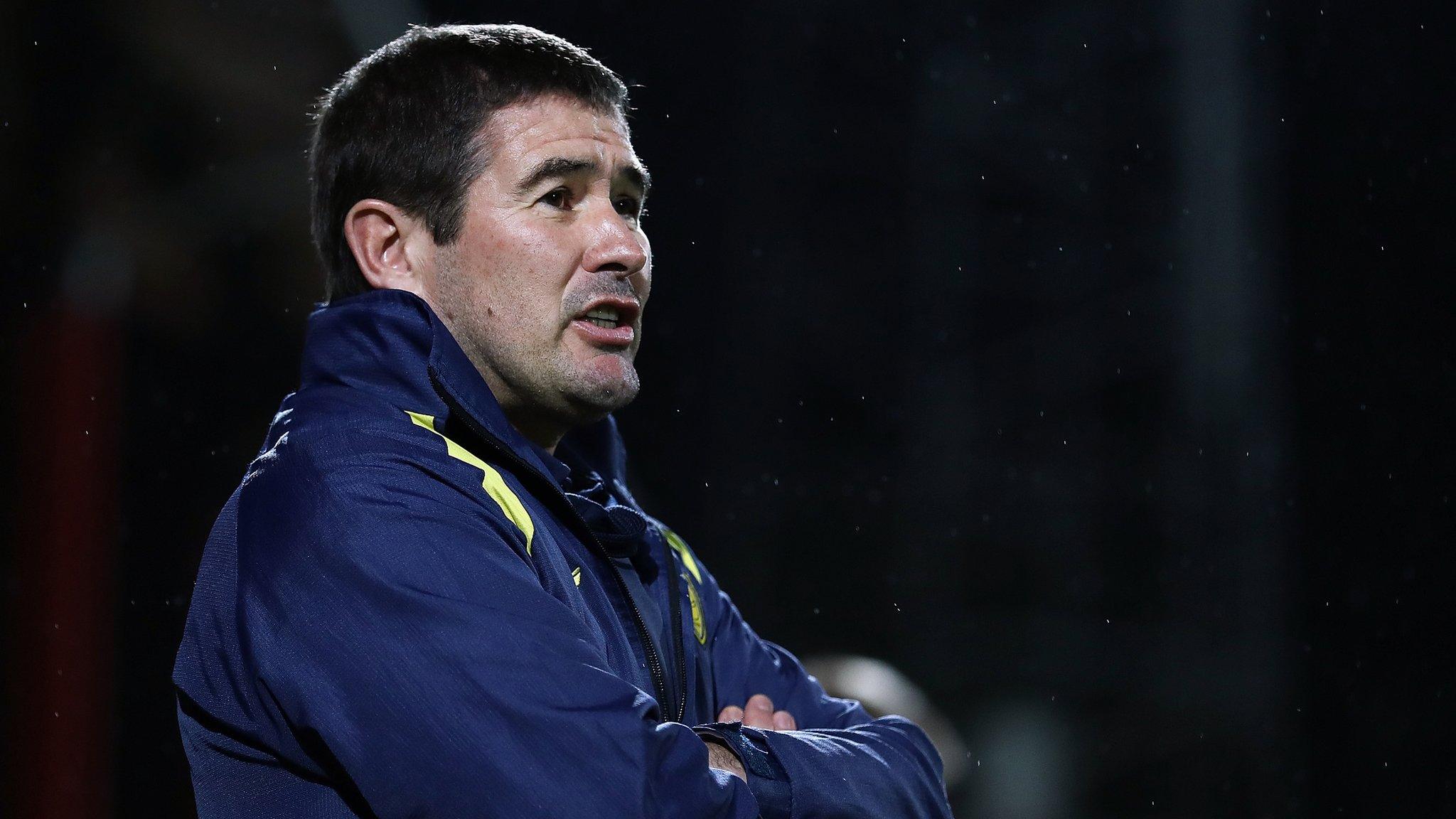 Burton Albion manager Nigel Clough