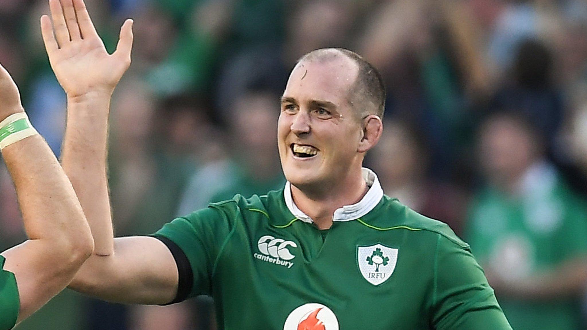 Ireland second row Devin Toner