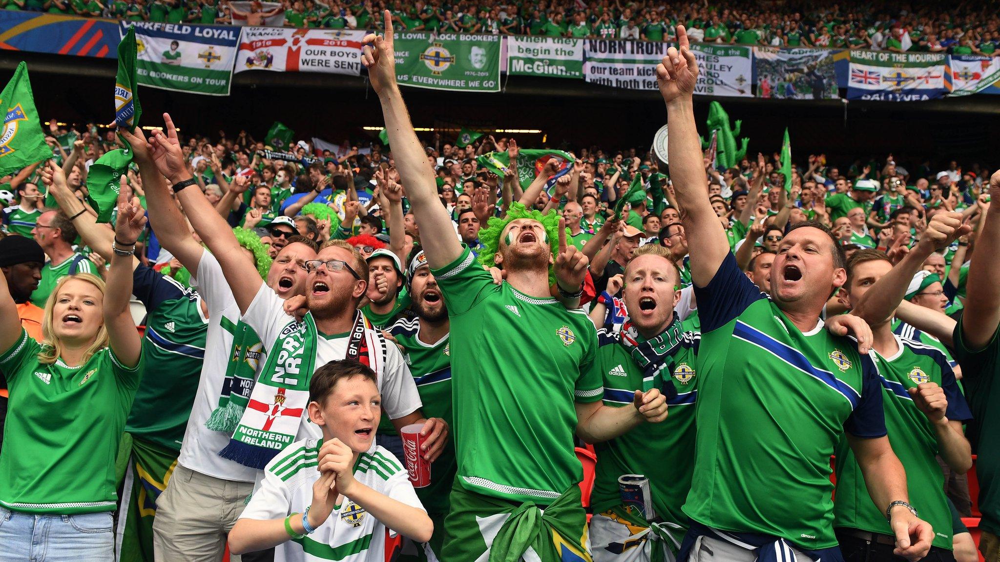 Northern Ireland fans